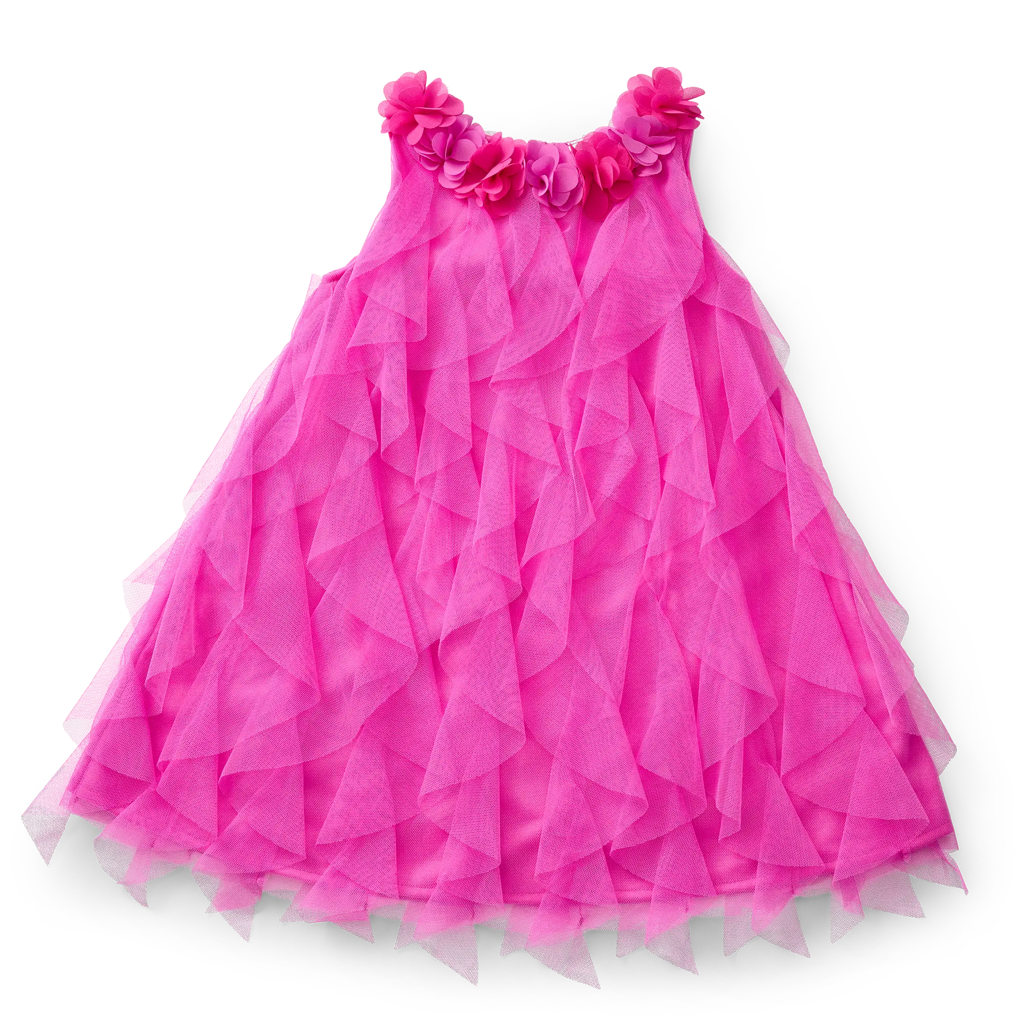 Party-Pink Birthday Dress For Little Girls (Bitty Baby) - Image 7