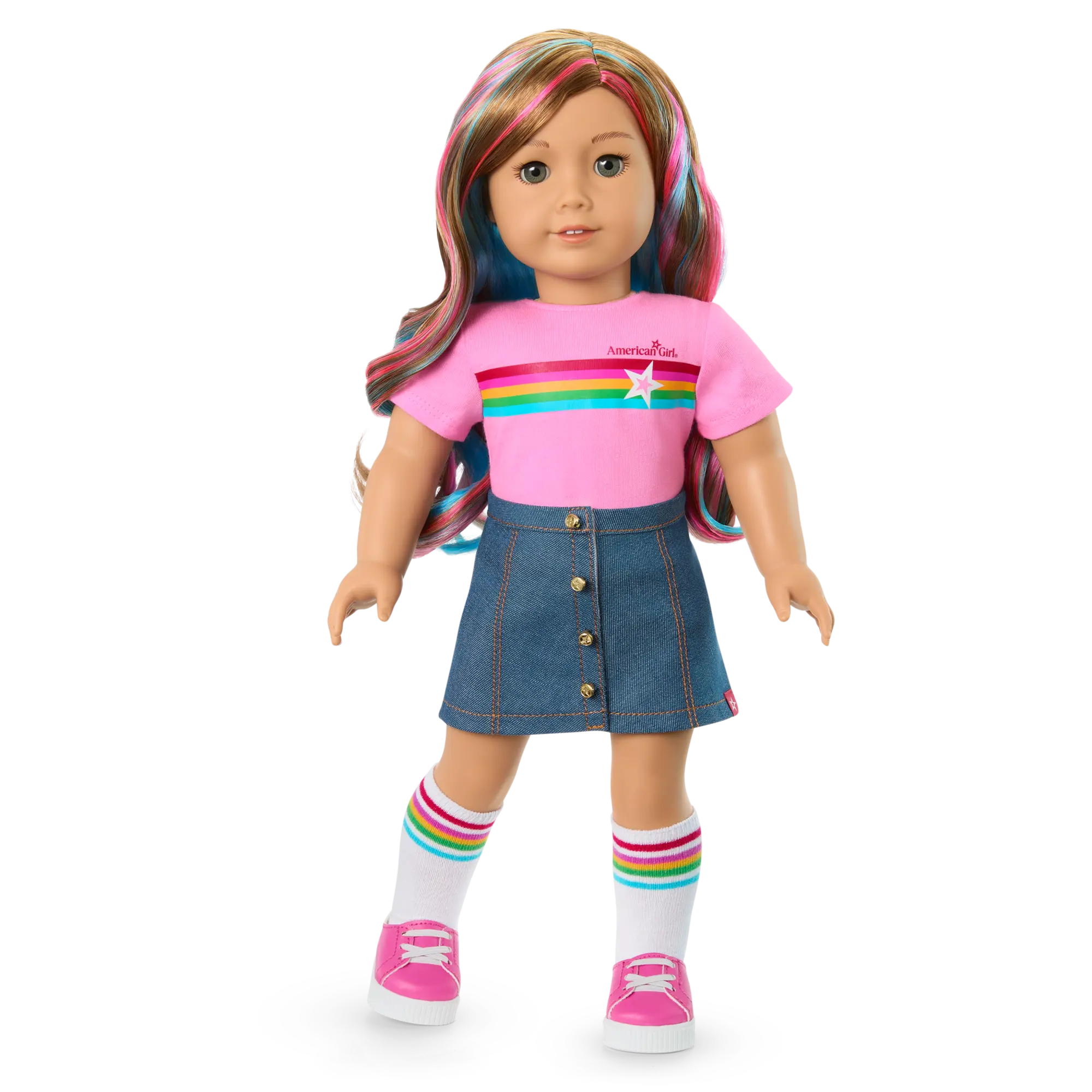 Truly Me 18-Inch Doll #101, Puppy, Mini Backpack & Accessories Ag Star Squad Bundle - Image 11
