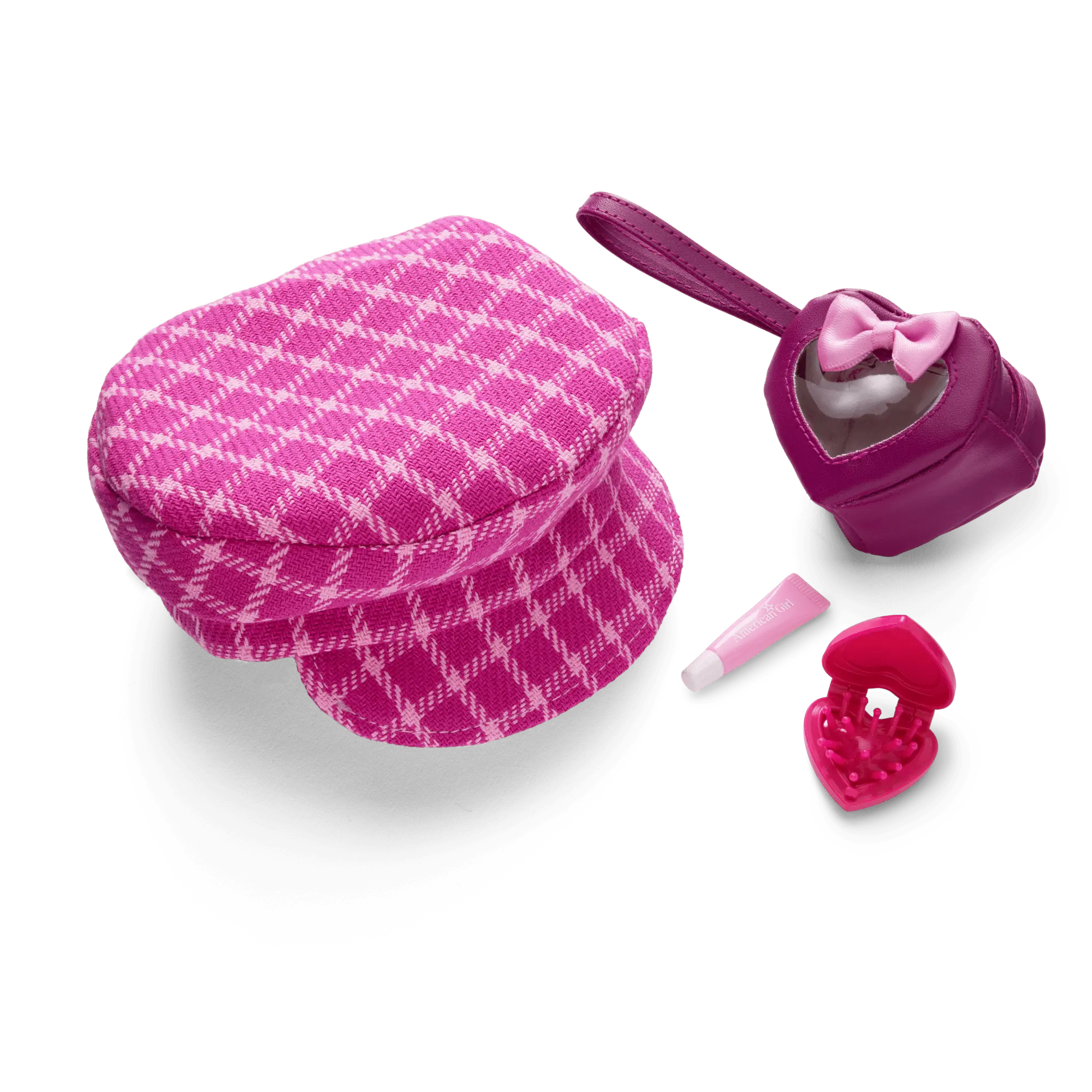 Pink & Preppy Outfit & We Heart Fashion Accessories For 18-Inch Dolls - Image 15
