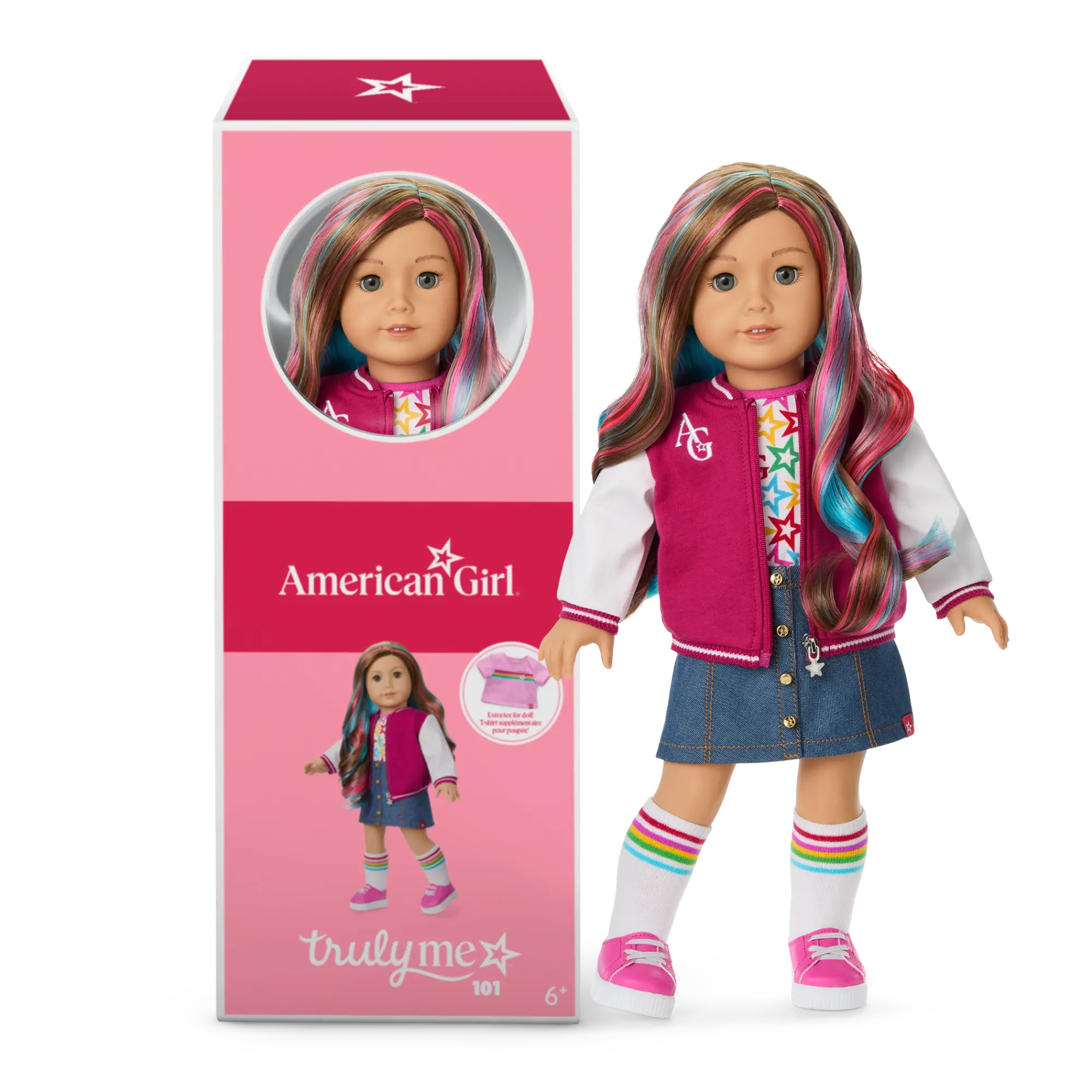 Truly Me 18-Inch Doll #101, Puppy, Mini Backpack & Accessories Ag Star Squad Bundle - Image 33