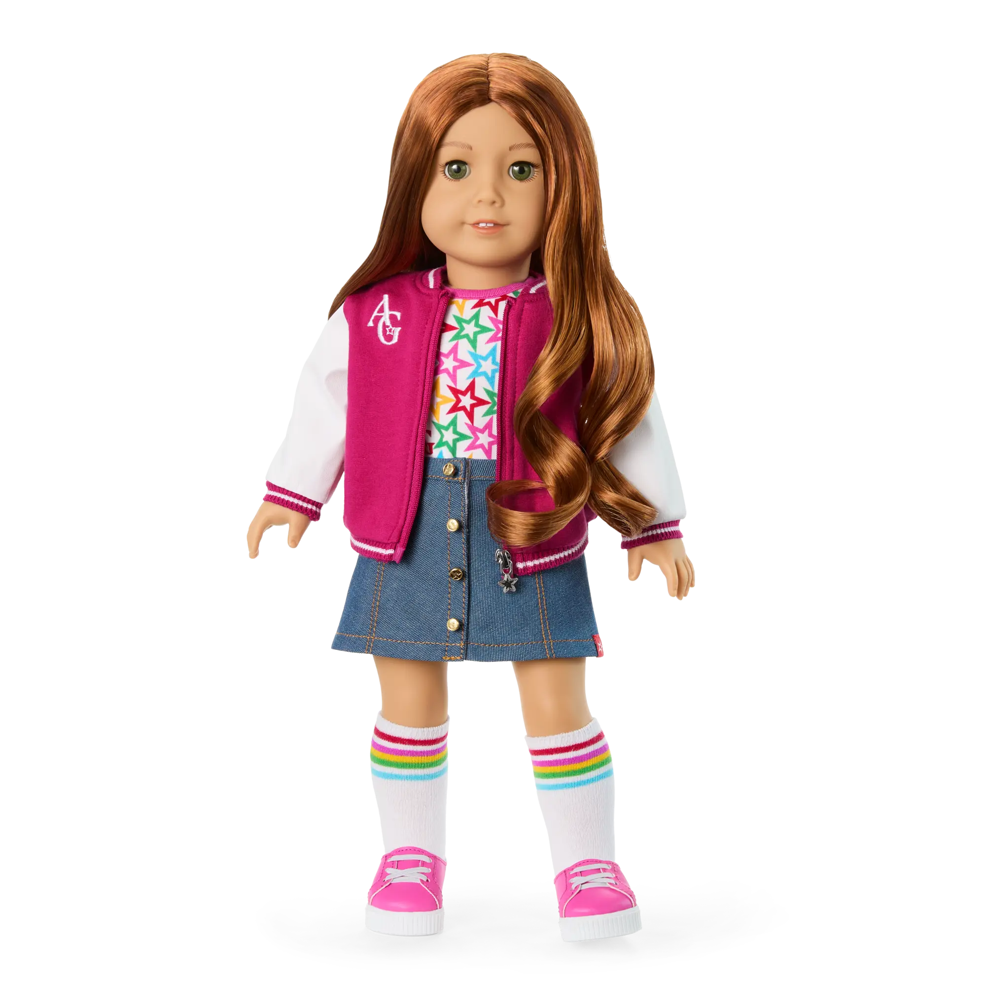 Truly Me 18-Inch Doll #103, Puppy, Mini Backpack & Accessories Ag Star Squad Bundle - Image 2