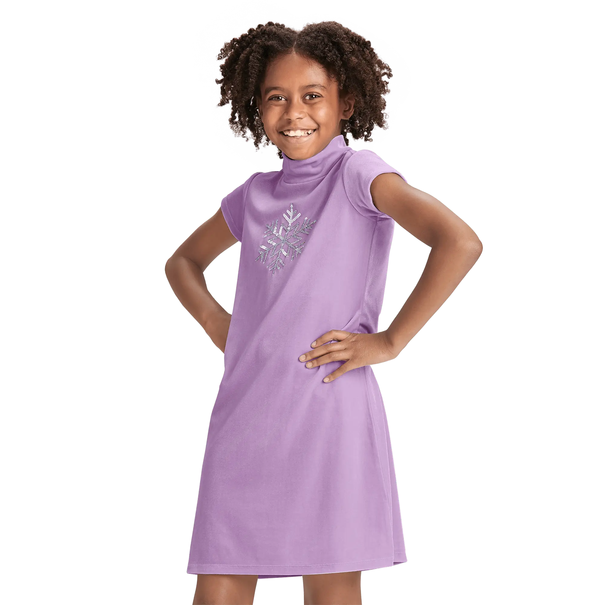 Soft As Snow Dress For Girls - Image 5