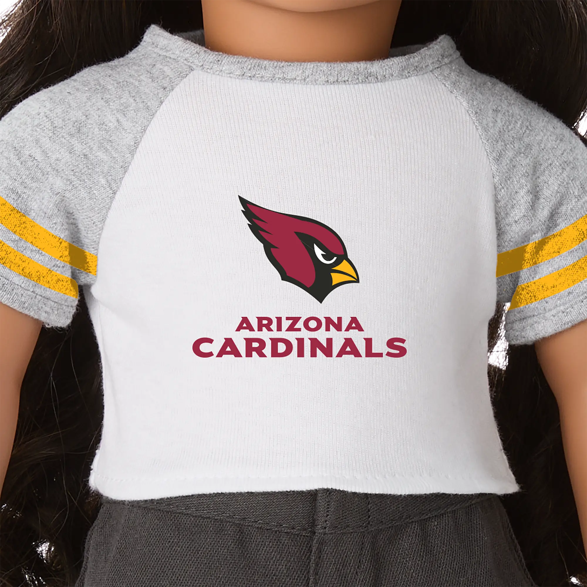 American Girl X Nfl Arizona Cardinals Fan Tee For 18-Inch Dolls - Image 3