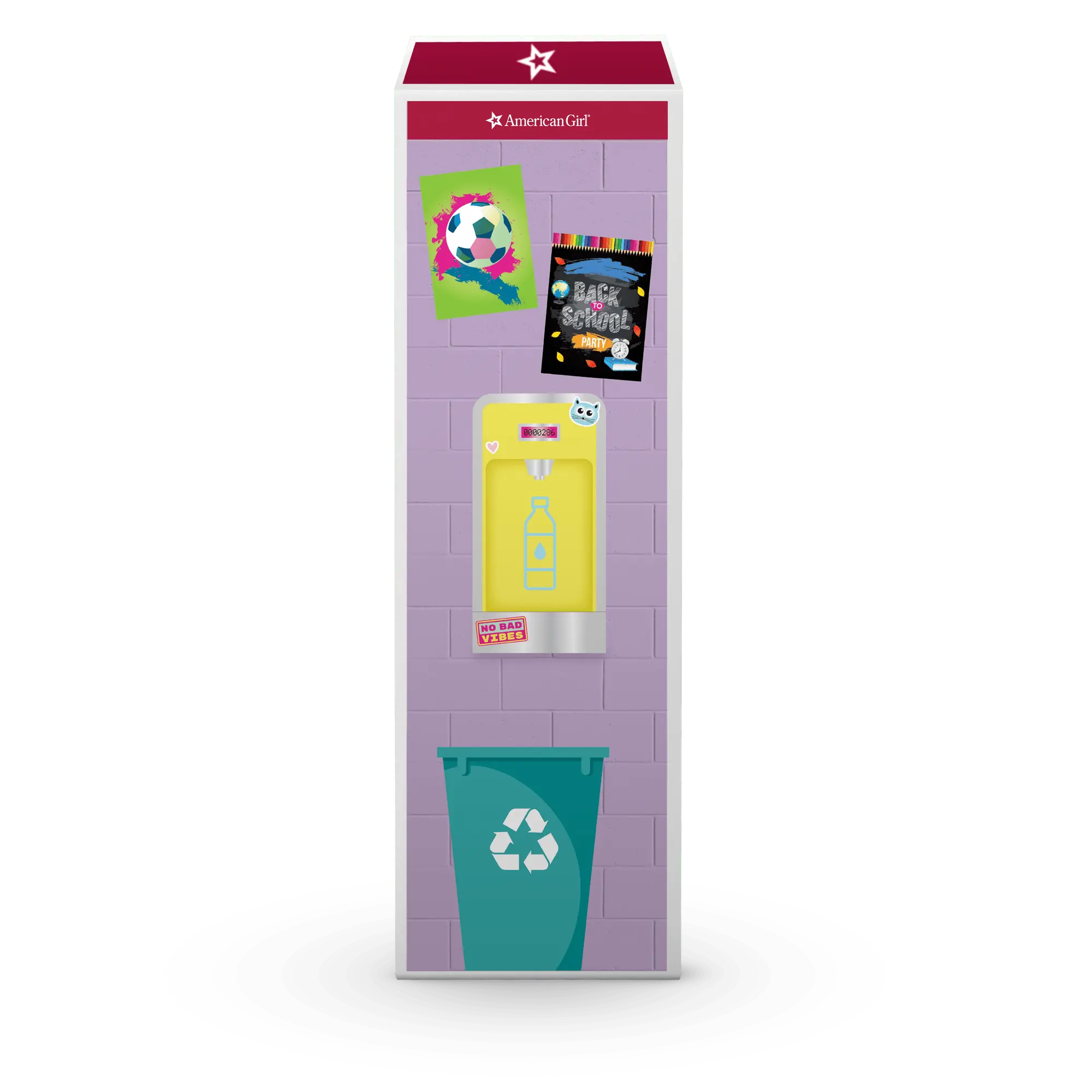 Colorful Cubbies Locker Set For 18-Inch Dolls - Image 11