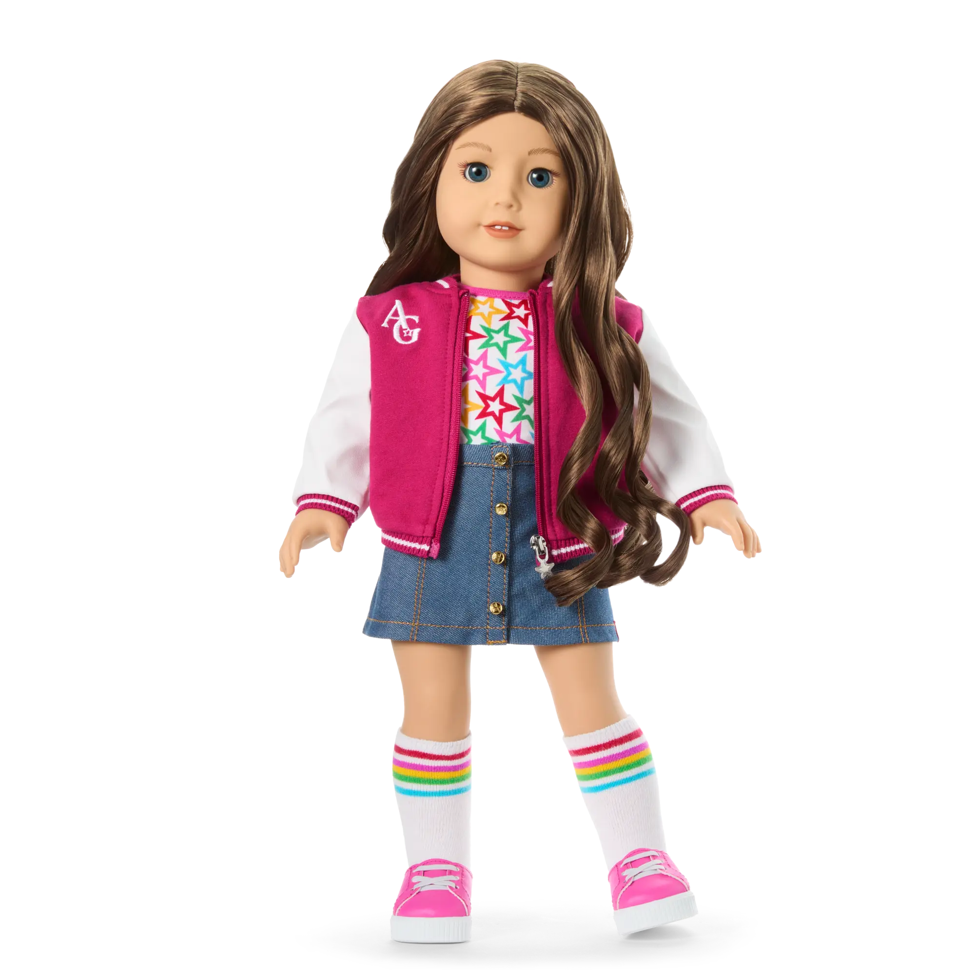 Truly Me 18-Inch Doll #126, Puppy, Mini Backpack & Accessories Ag Star Squad Bundle - Image 2