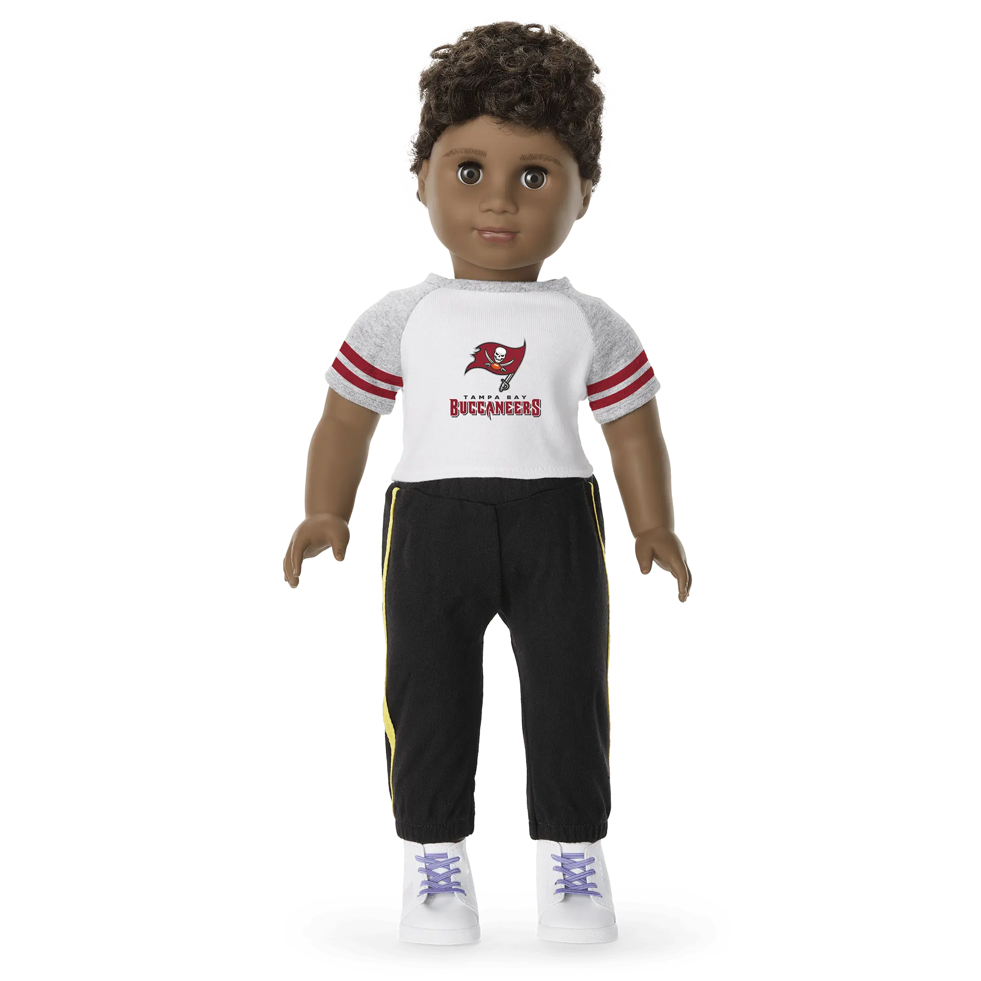 American Girl X Nfl Tampa Bay Buccaneers Fan Tee For 18-Inch Dolls - Image 2