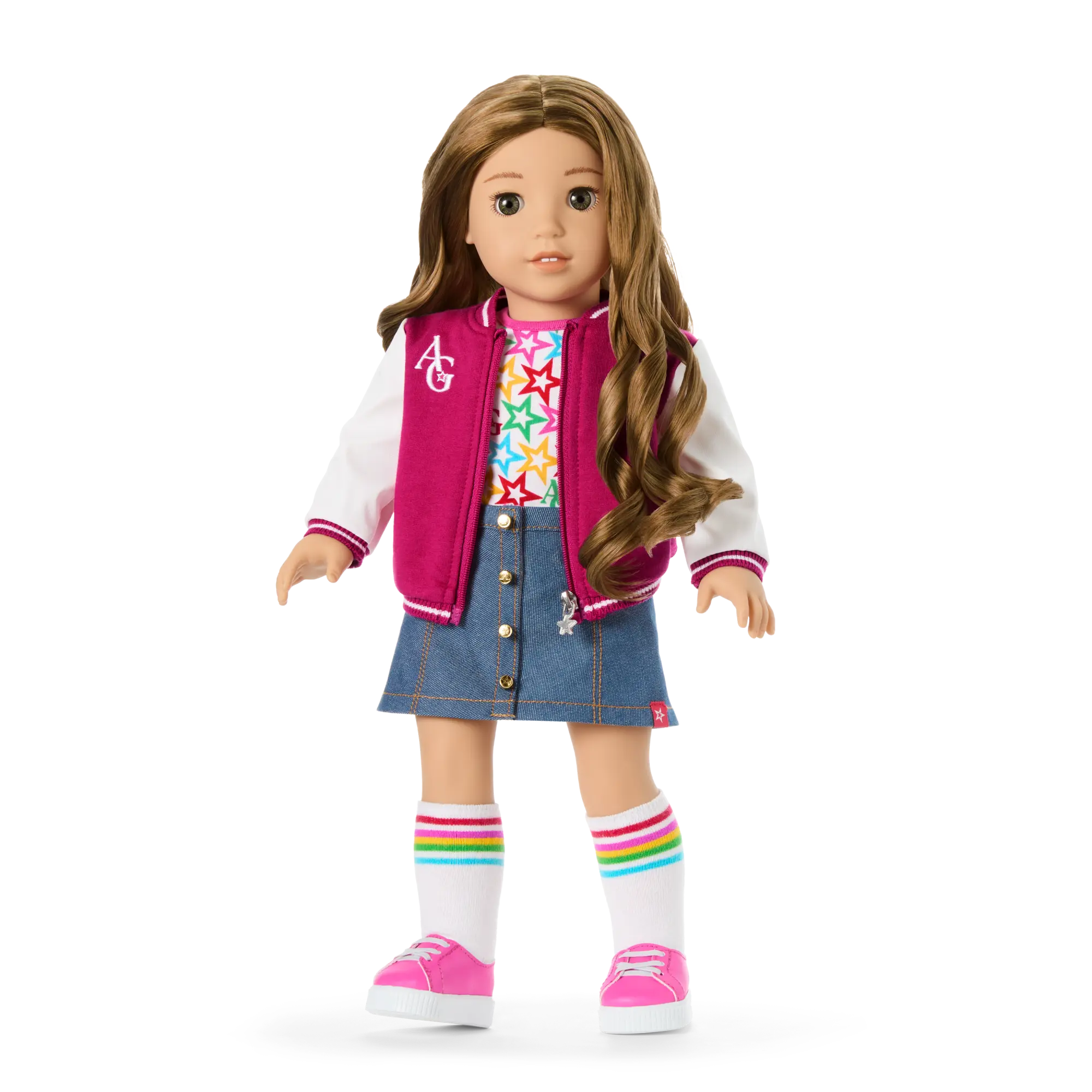 Truly Me 18-Inch Doll #118, Puppy, Mini Backpack & Accessories Ag Star Squad Bundle - Image 2