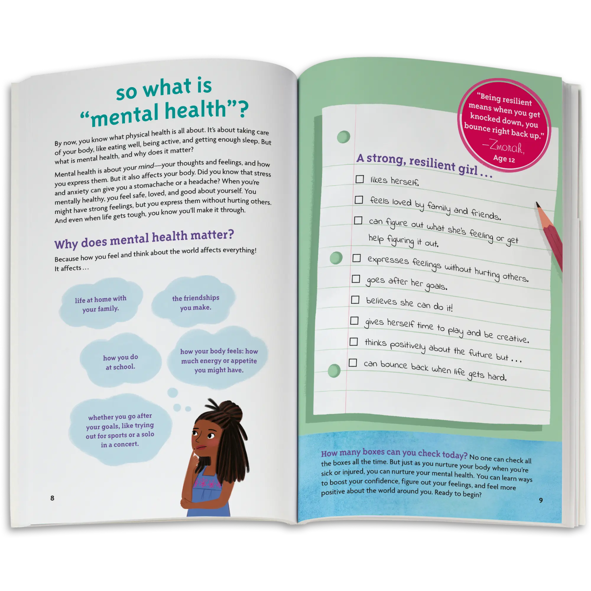 A Smart Girl's Guide: Caring For Herself Book - Image 2