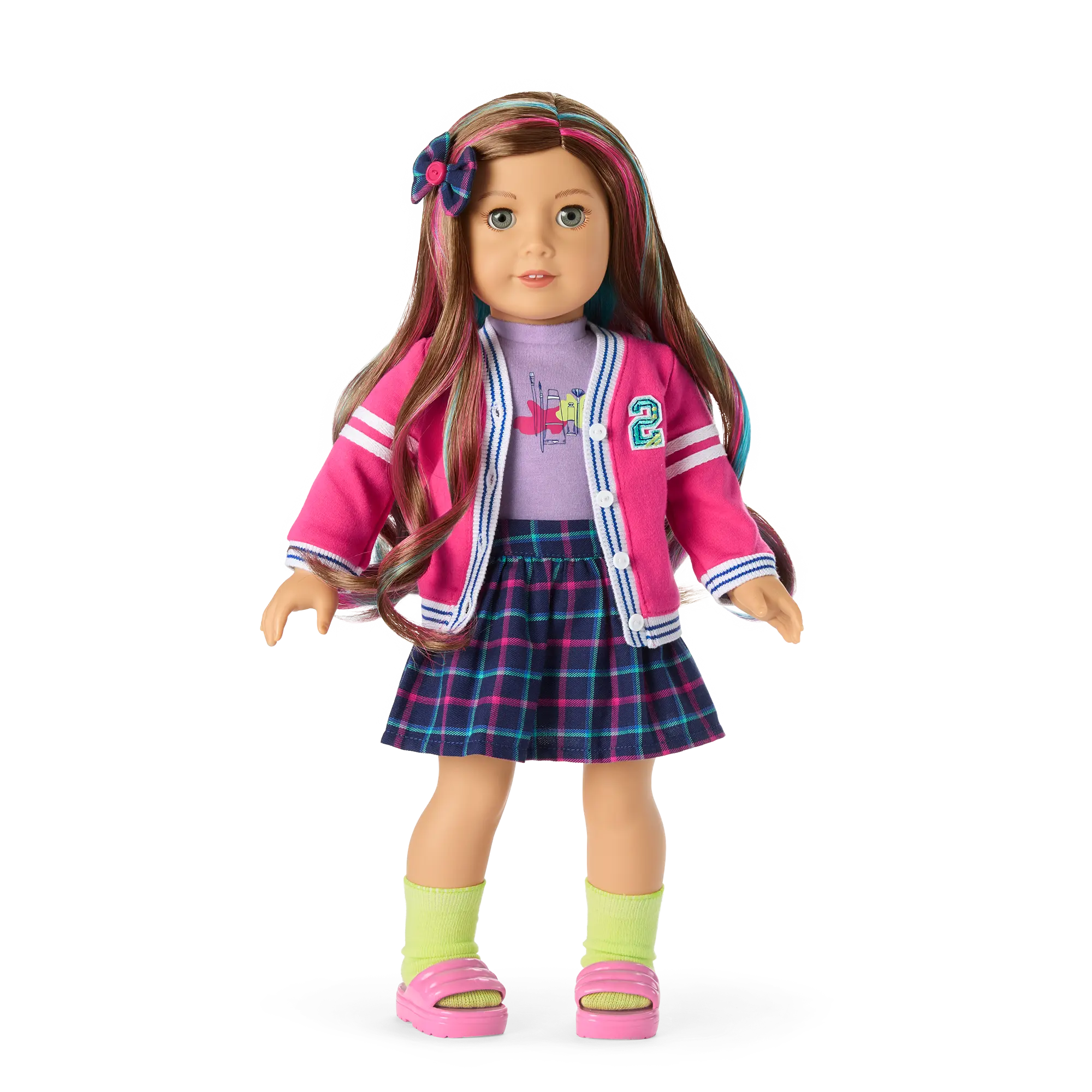 School-Day Style Outfit Set For 18-Inch Dolls - Image 3