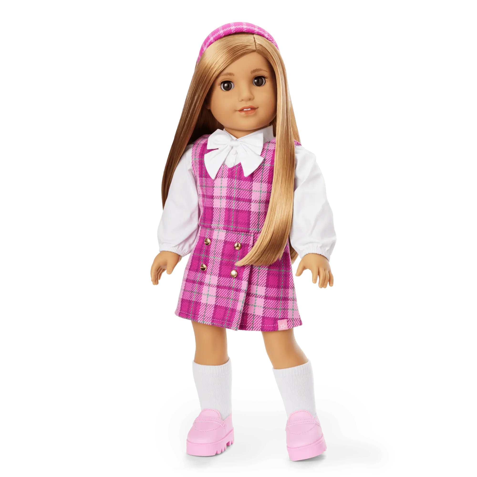 Pink & Preppy Outfit & We Heart Fashion Accessories For 18-Inch Dolls - Image 3