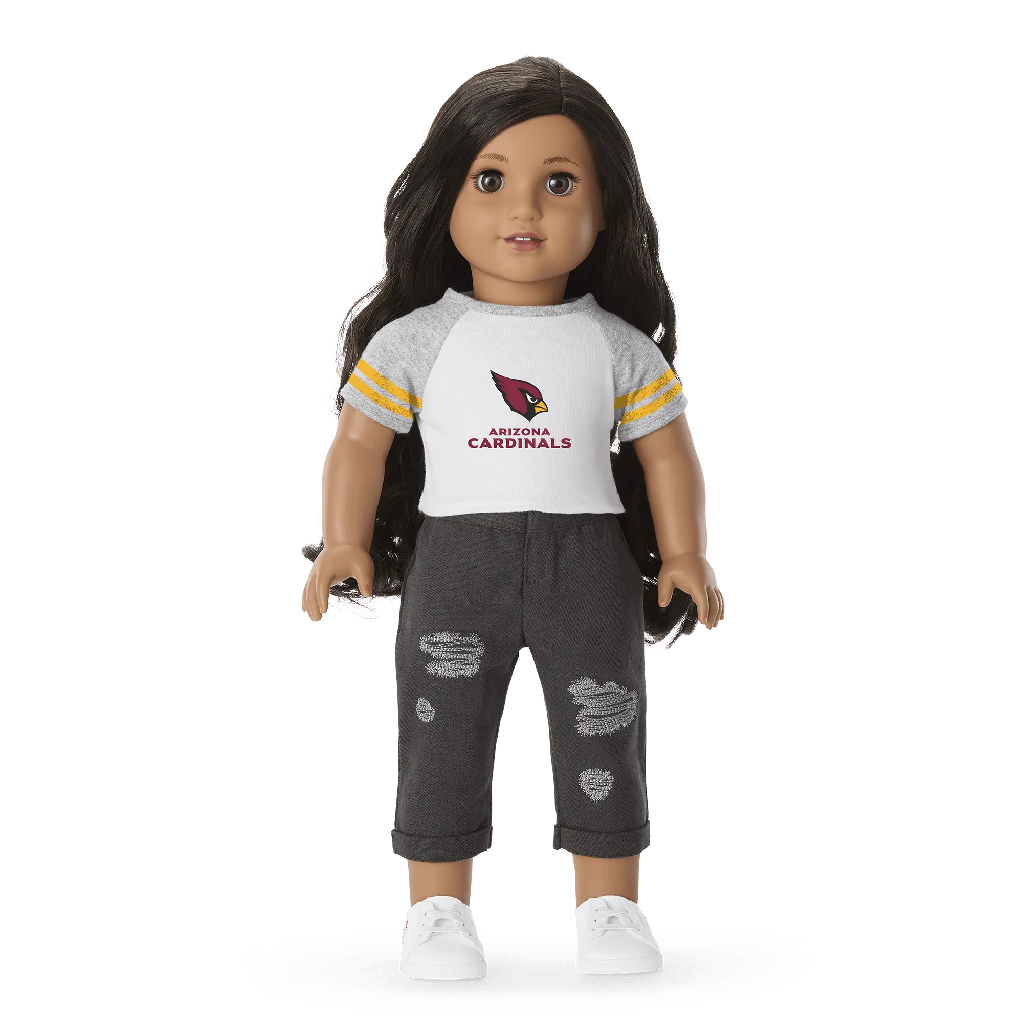 American Girl X Nfl Arizona Cardinals Fan Tee For 18-Inch Dolls - Image 2