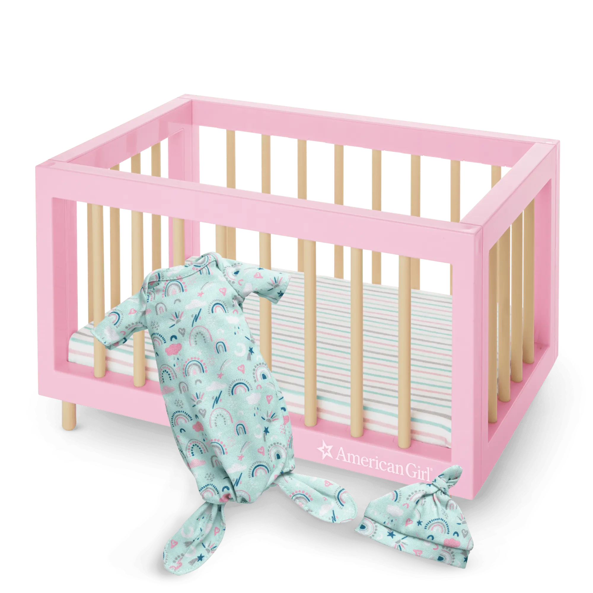 Little Bitty Baby Crib & Sleeper Set For 7.75-Inch Dolls