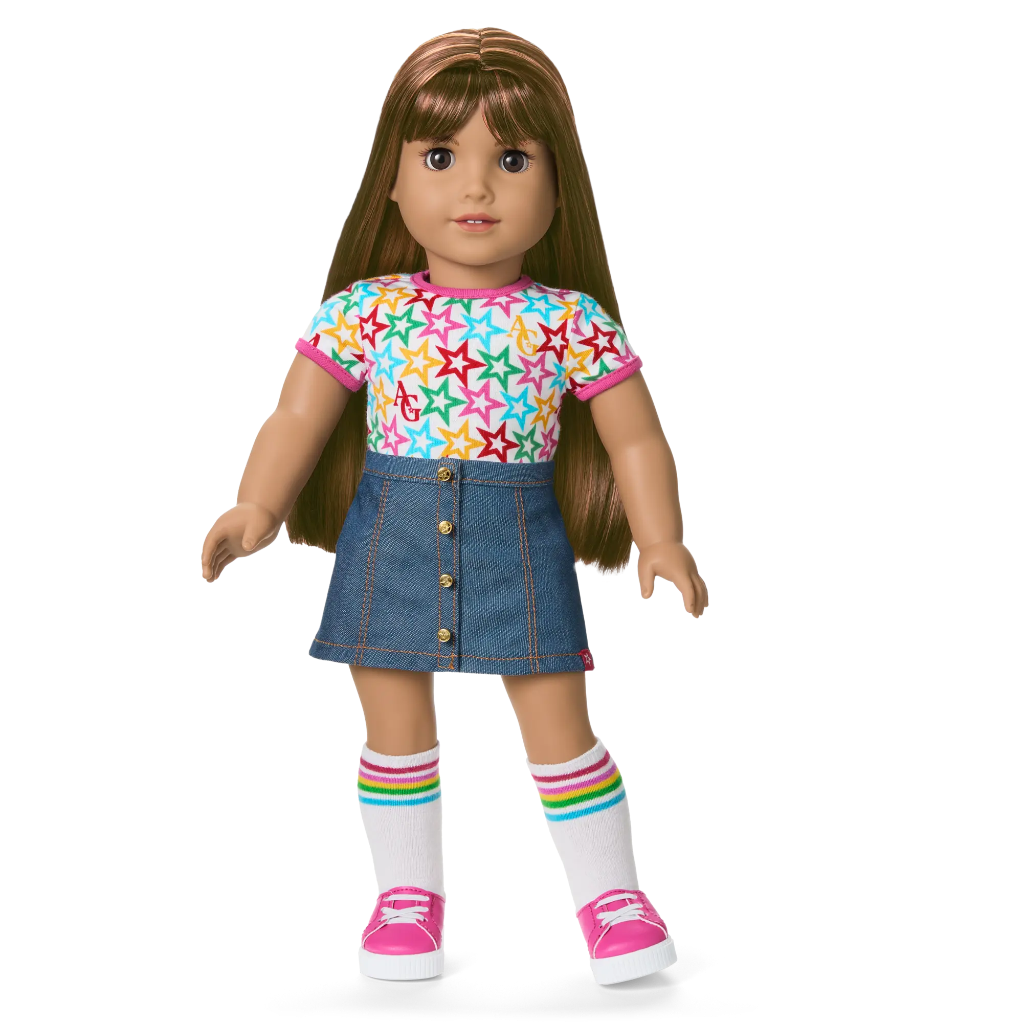 Truly Me 18-Inch Doll #122 With Straight Dark-Brown Hair - Image 9