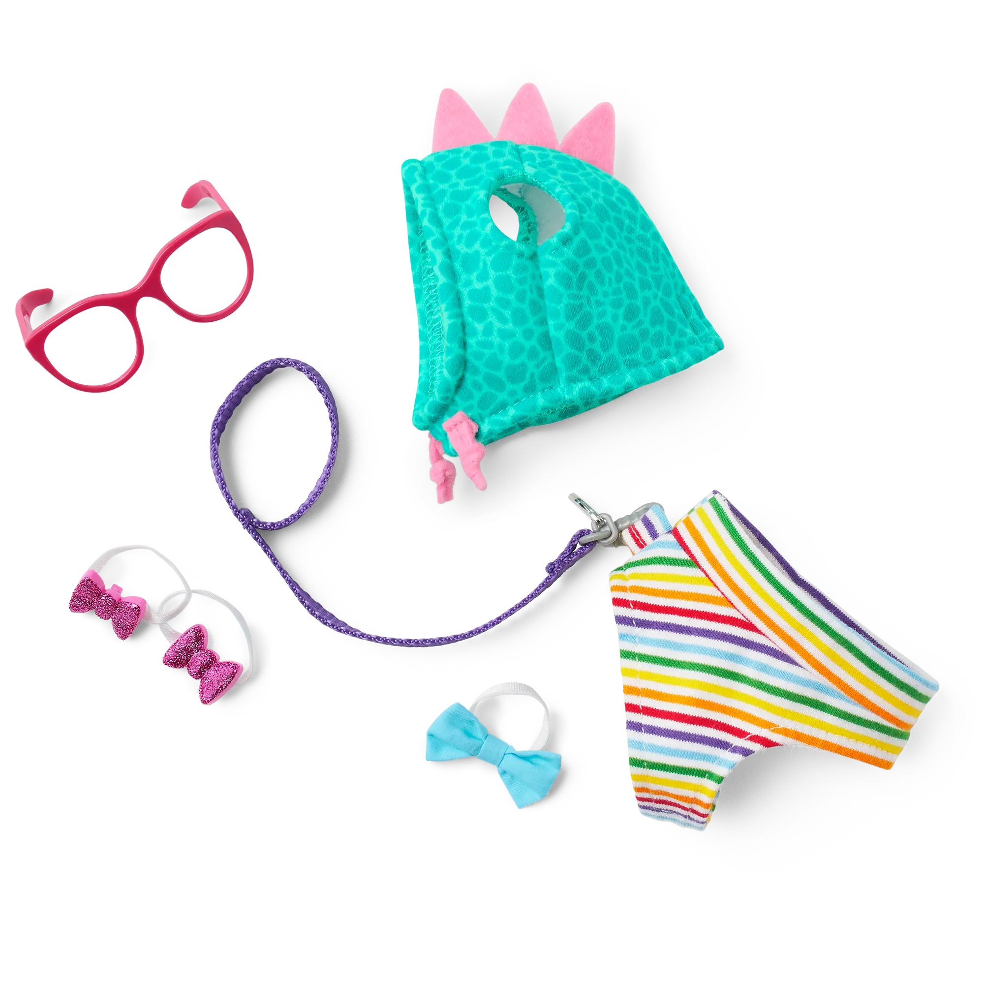 Coconut Chip Dog For 18-Inch Dolls & Fancy Pet Fashion Accessories - Image 2