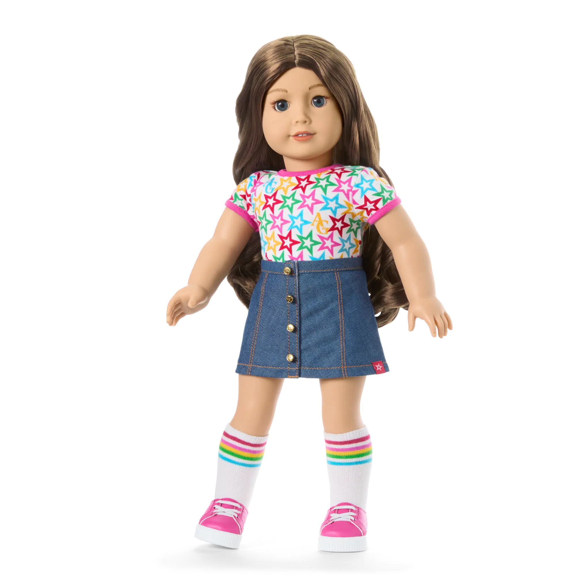 Truly Me 18-Inch Doll #126, Puppy, Mini Backpack & Accessories Ag Star Squad Bundle - Image 9