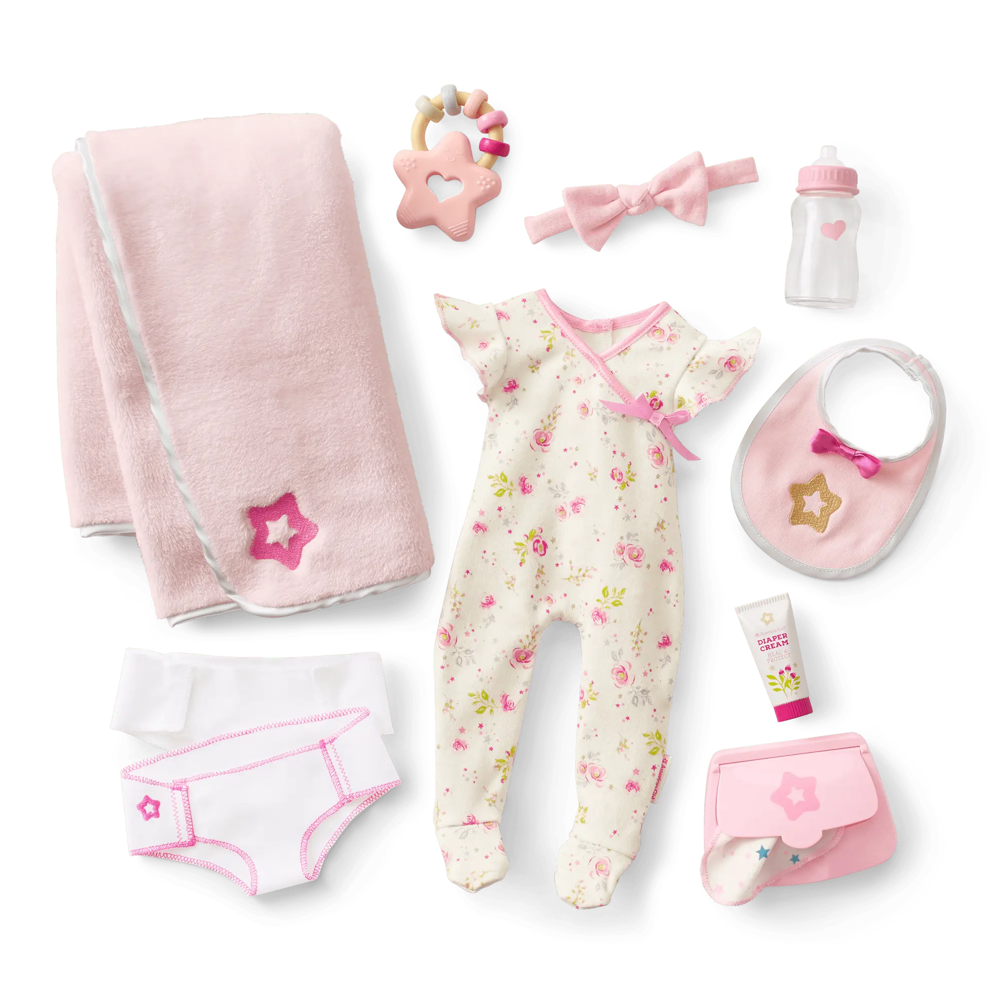Bitty Baby Doll #4 With Black Hair Care & Play Set - Image 3