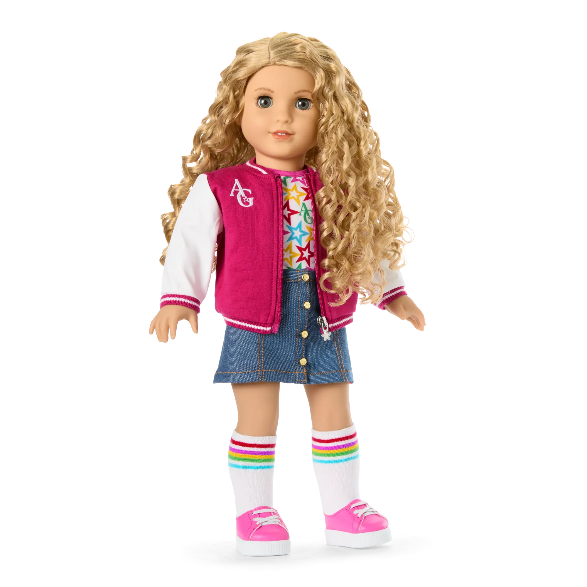 Truly Me 18-Inch Doll #115, Puppy, Mini Backpack & Accessories Ag Star Squad Bundle - Image 2