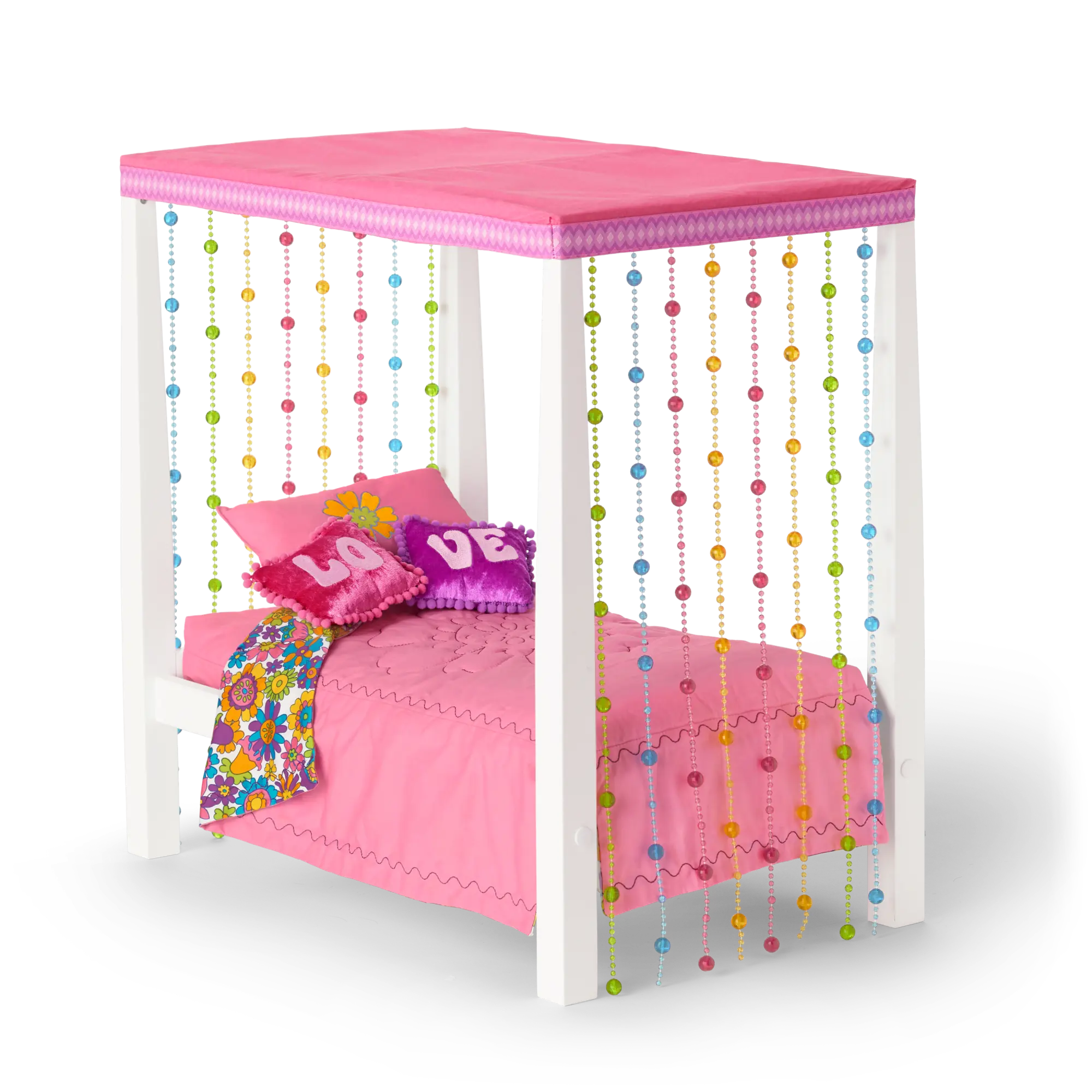 Julie's Groovy Bed & Bedding For 18-Inch Dolls (Historical Characters) - Image 3