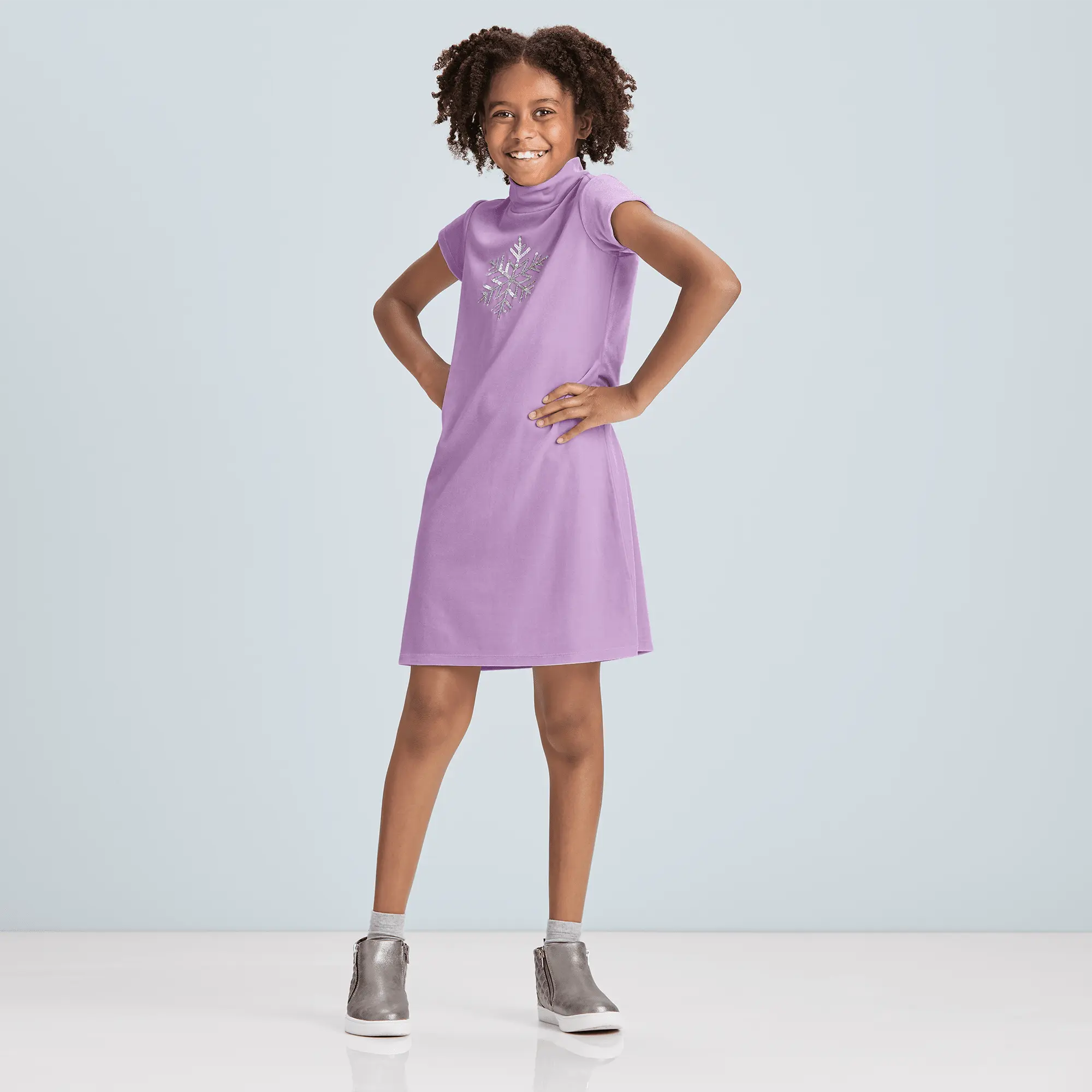 Soft As Snow Dress For Girls - Image 2