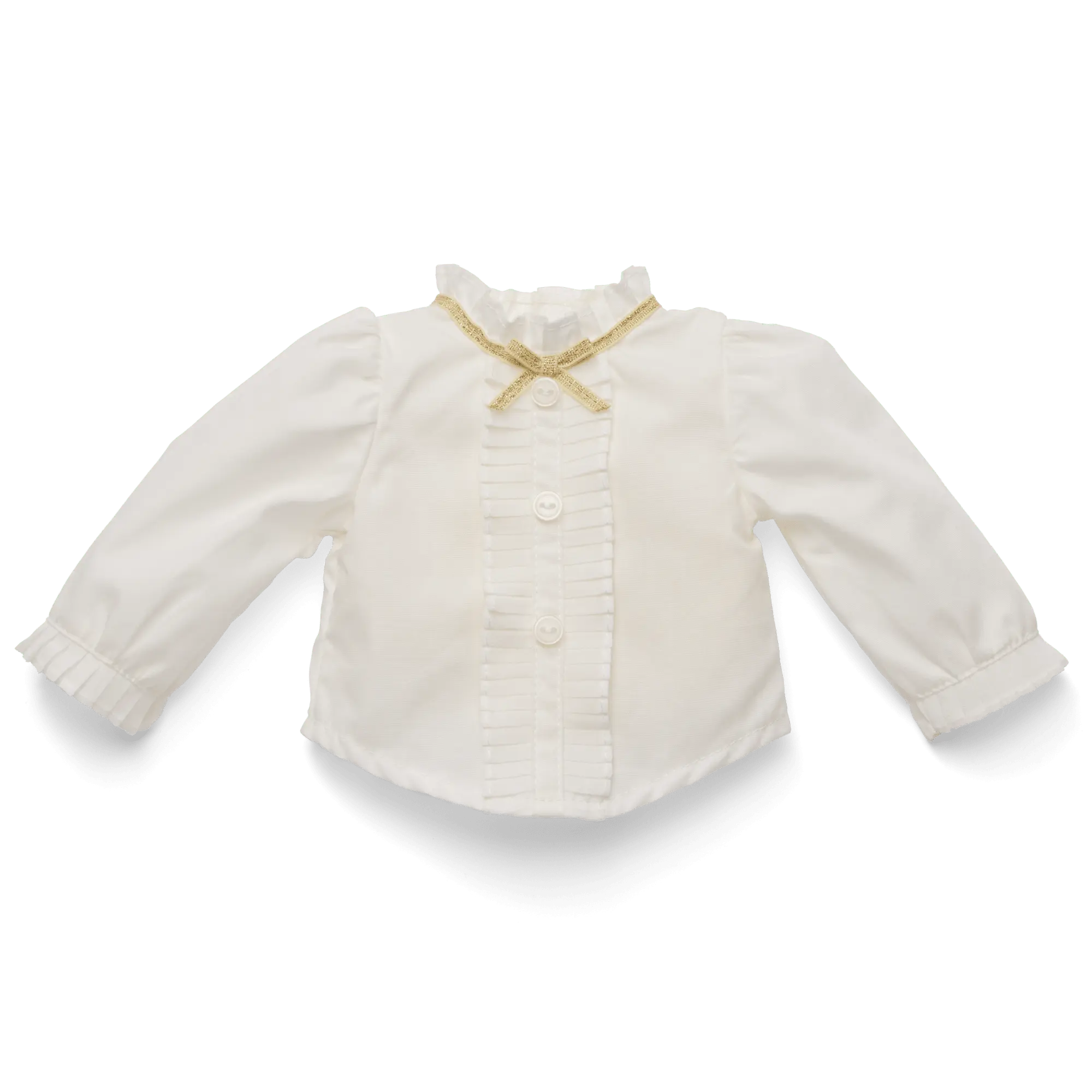 American Girl X Janie And Jack Ruffles & Ribbon Blouse For 18-Inch Dolls