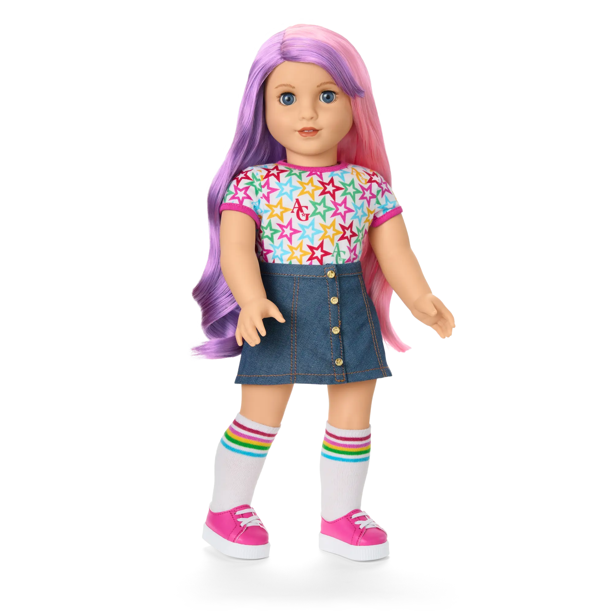 Truly Me 18-Inch Doll #116, Puppy, Mini Backpack & Accessories Ag Star Squad Bundle - Image 9