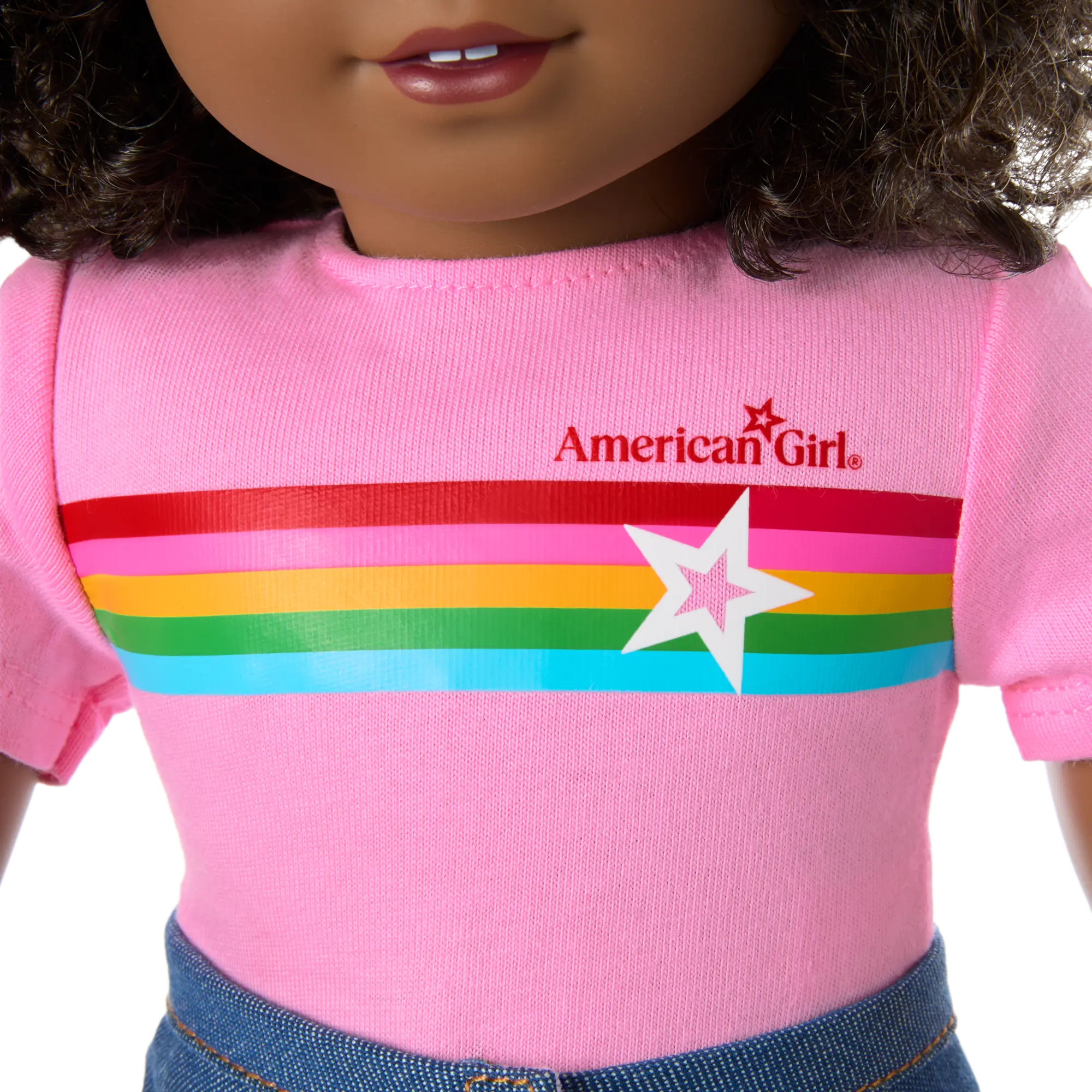 Truly Me 18-Inch Doll #112 With Curly Dark-Brown Hair - Image 9