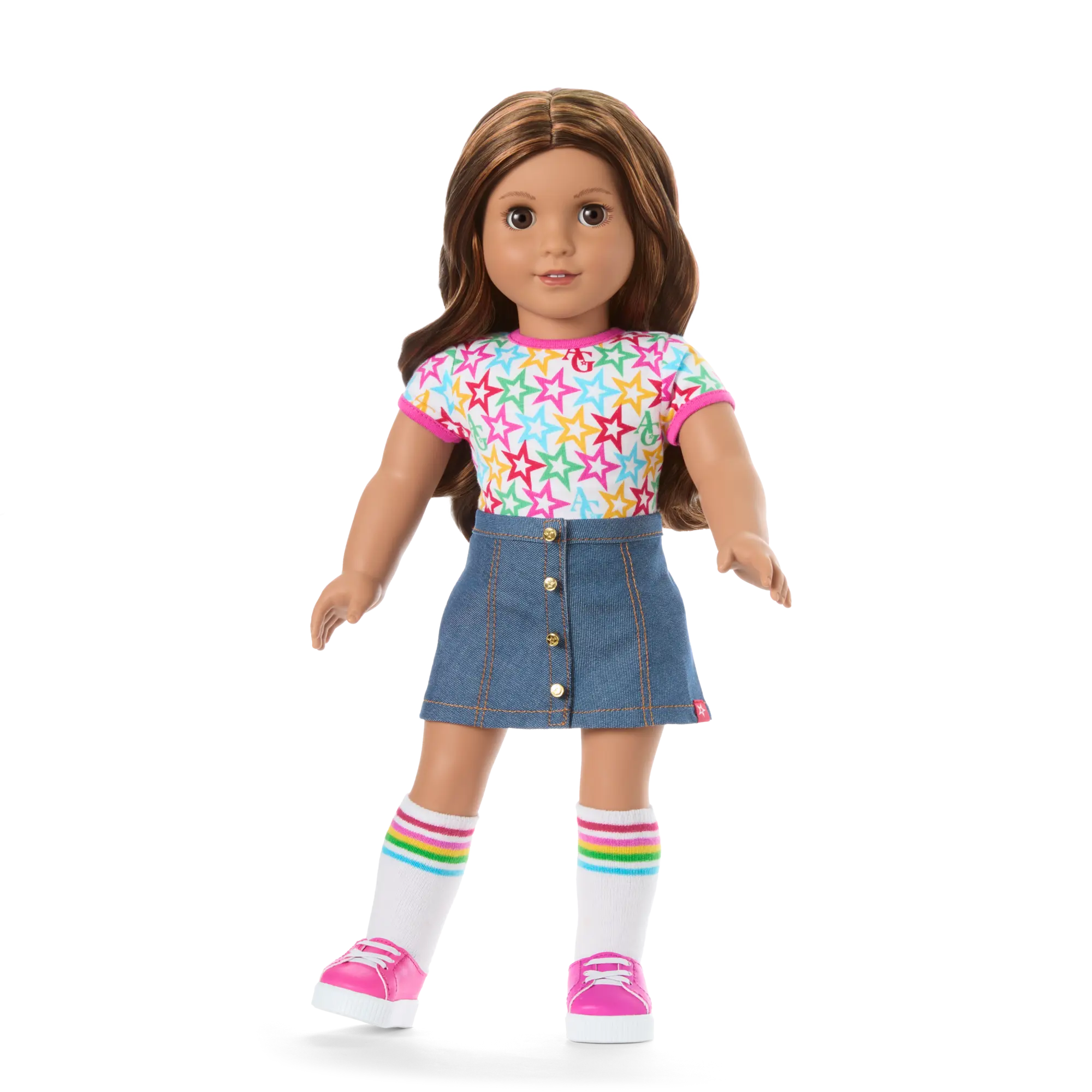 Truly Me 18-Inch Doll #117, Puppy, Mini Backpack & Accessories Ag Star Squad Bundle - Image 9