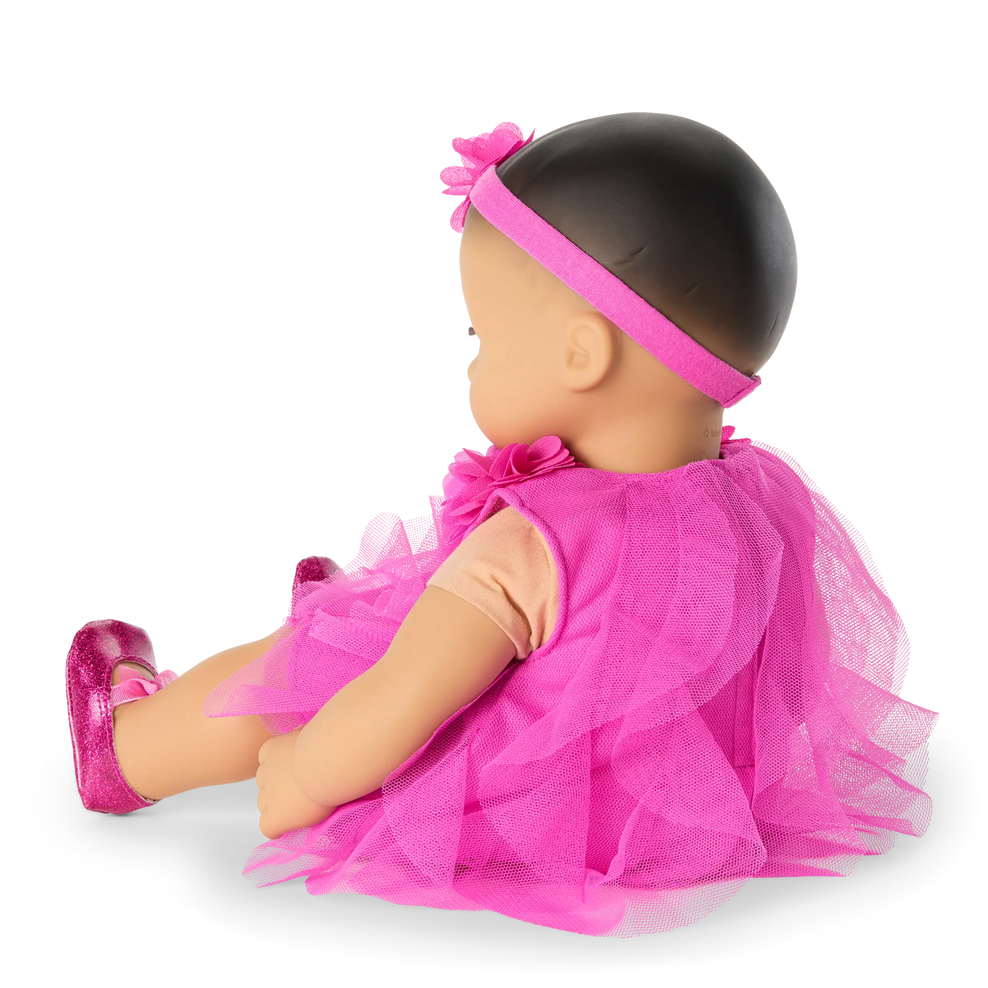 Party-Pink Birthday Dresses For Little Girls & Bitty Baby Dolls - Image 7