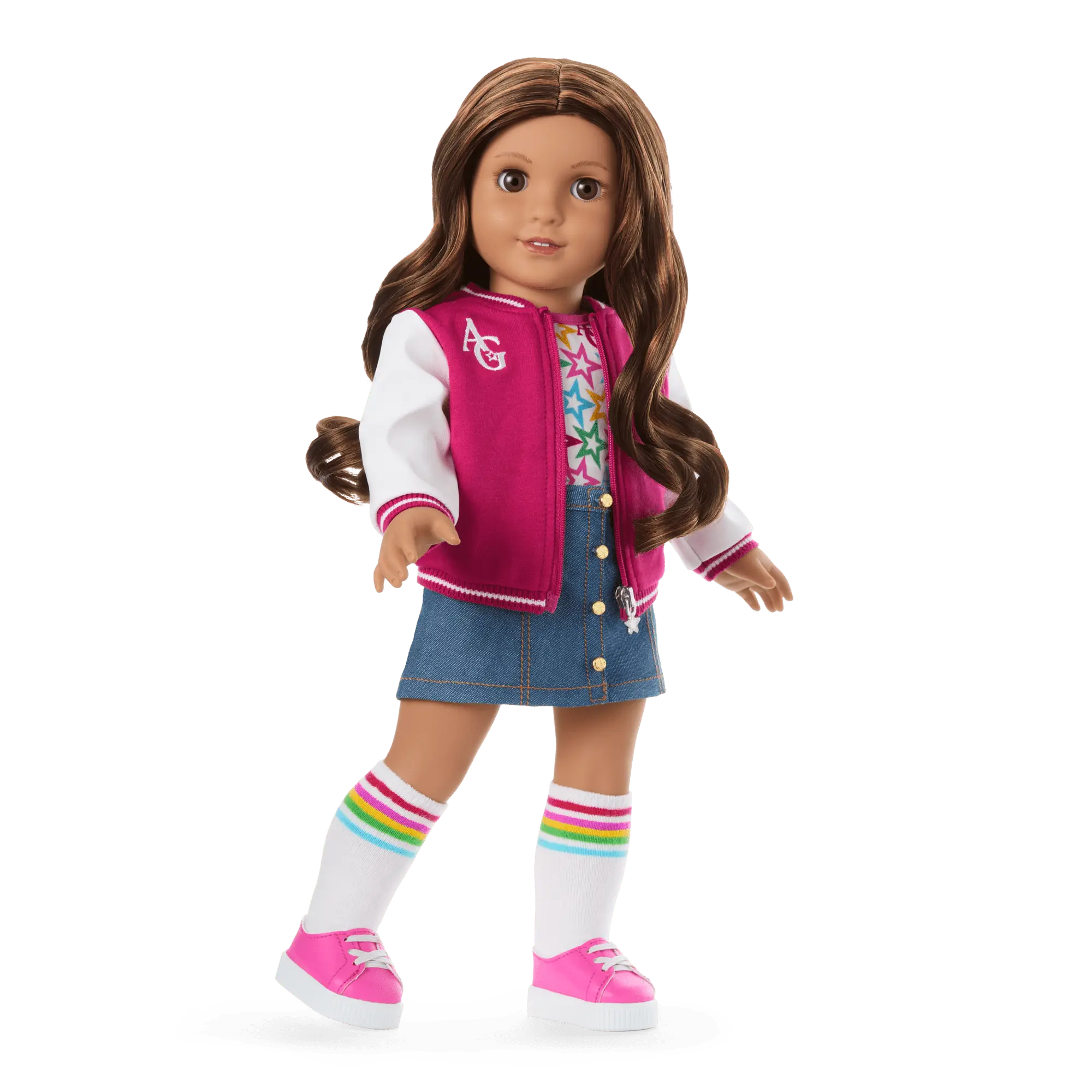 Truly Me 18-Inch Doll #117, Puppy, Mini Backpack & Accessories Ag Star Squad Bundle - Image 2