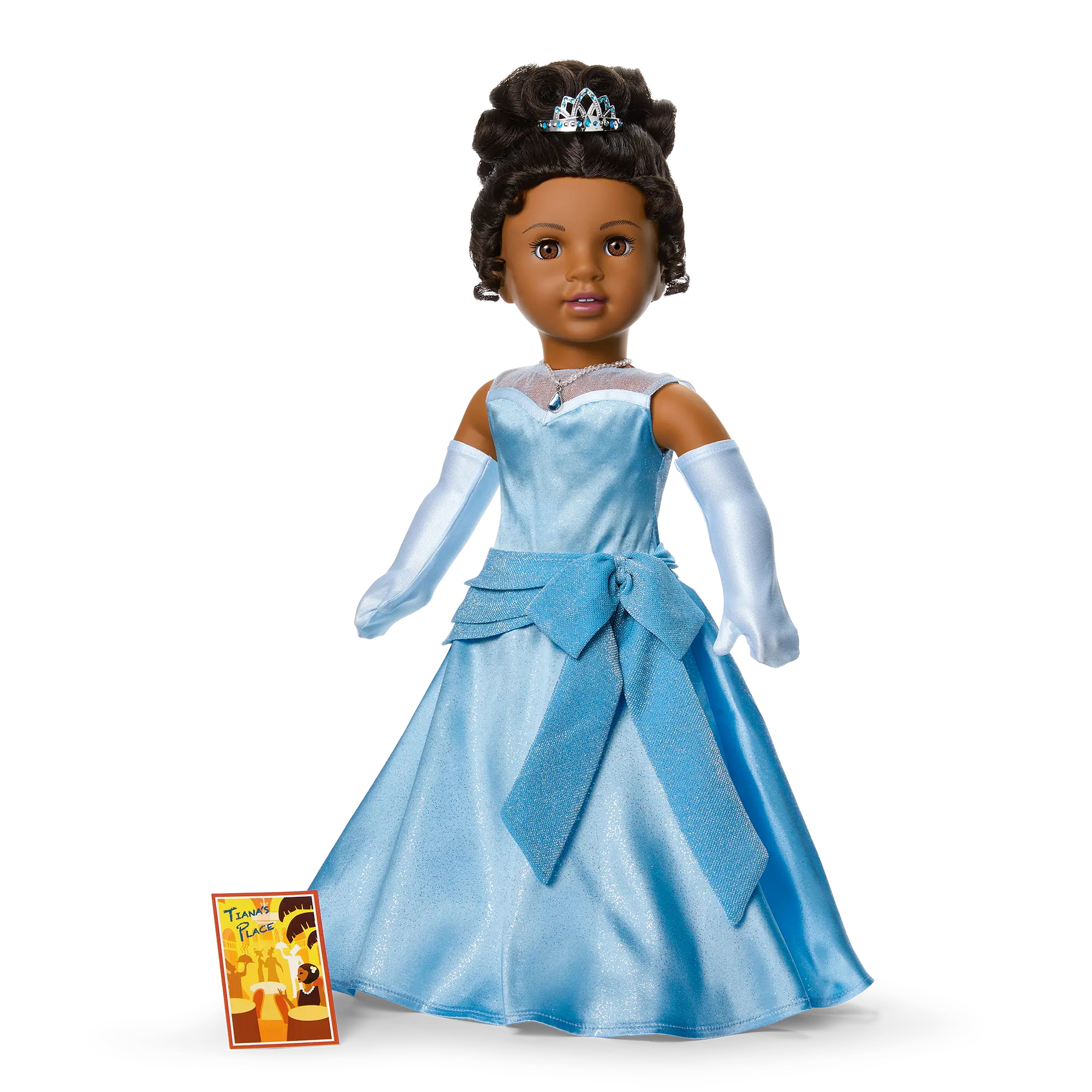 American Girl Disney Princess Tiana Evening Star Dress & Accessories For 18-Inch Dolls - Image 2