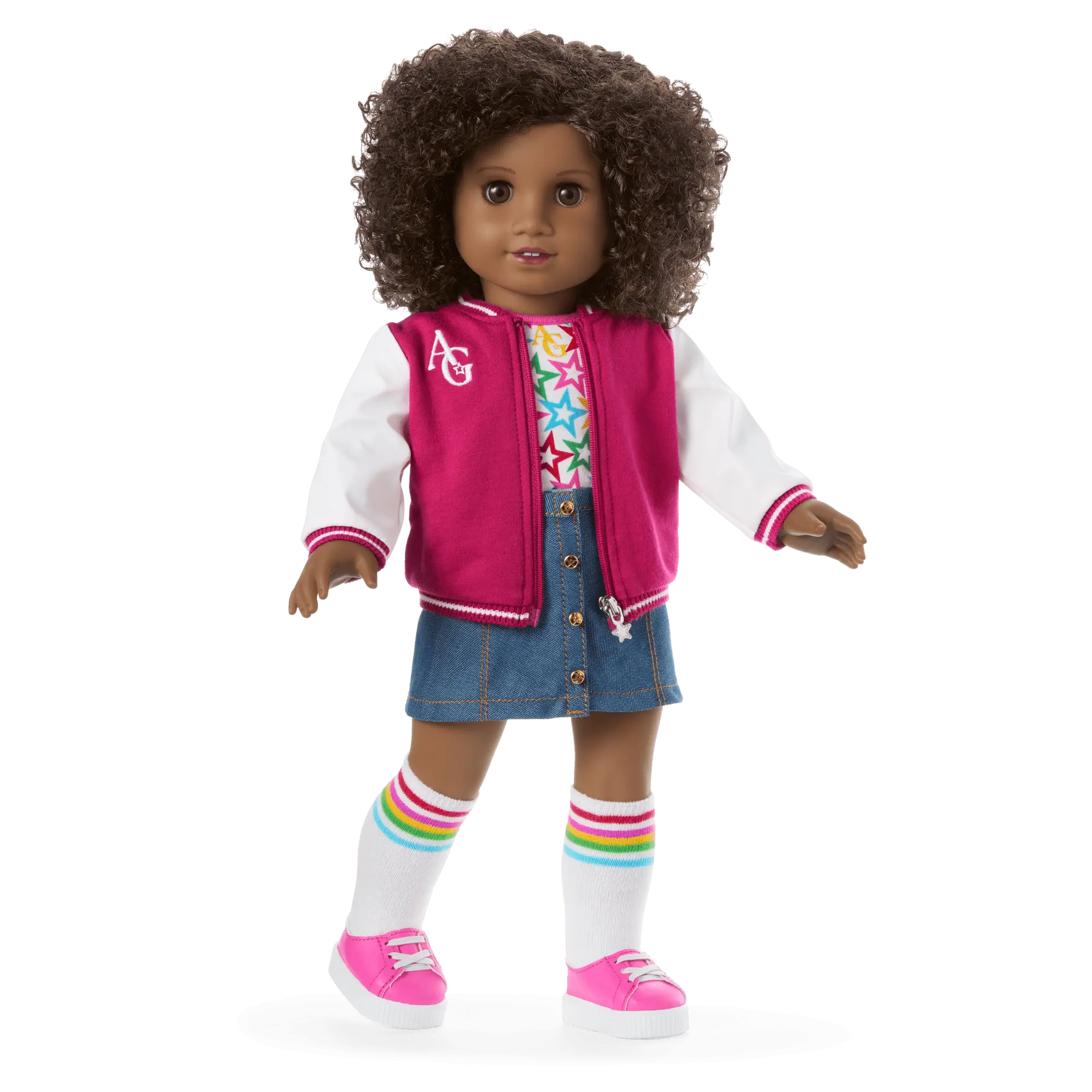 Truly Me 18-Inch Doll #112, Puppy, Mini Backpack & Accessories Ag Star Squad Bundle - Image 2