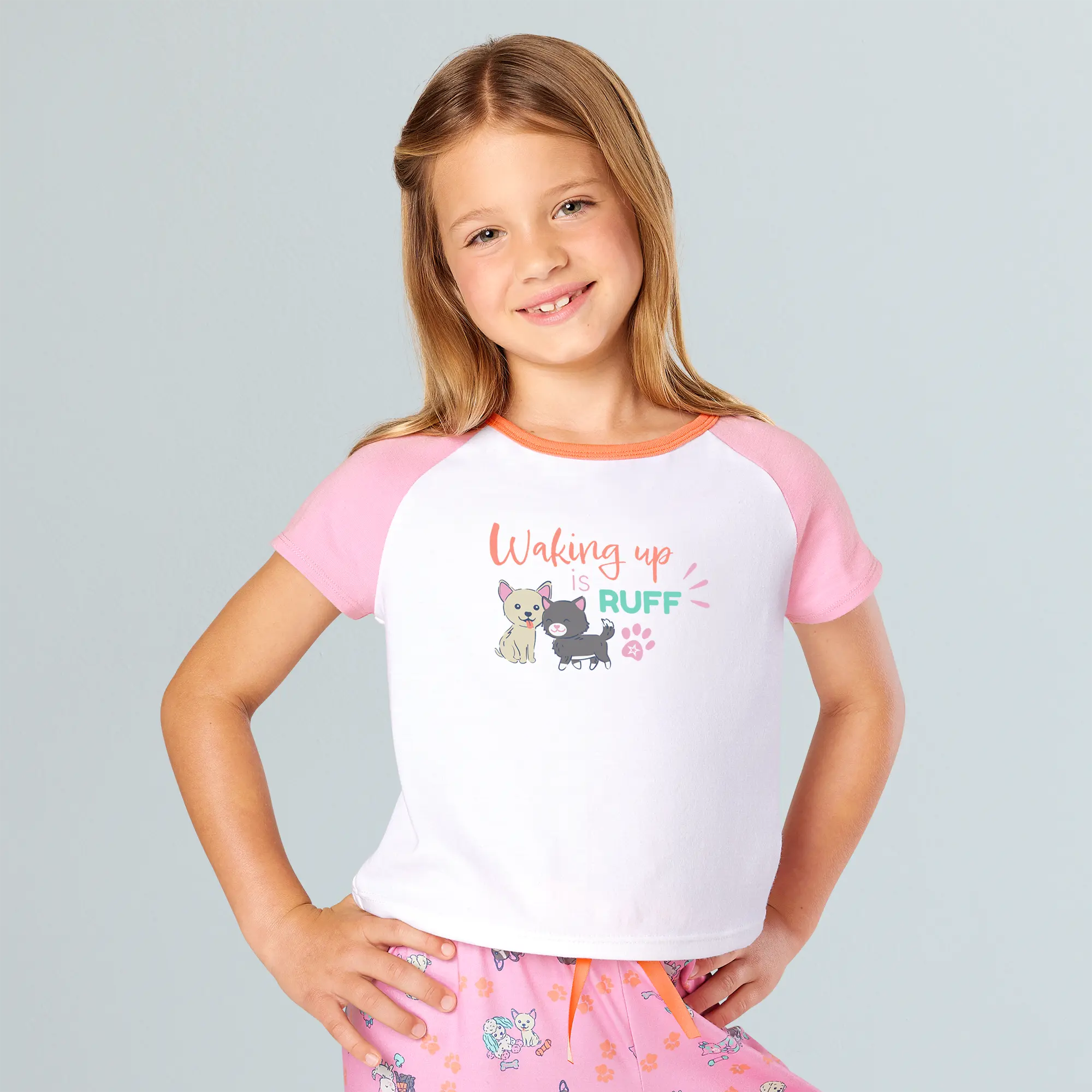 Waking Up Is Ruff Pjs For Girls - Image 4
