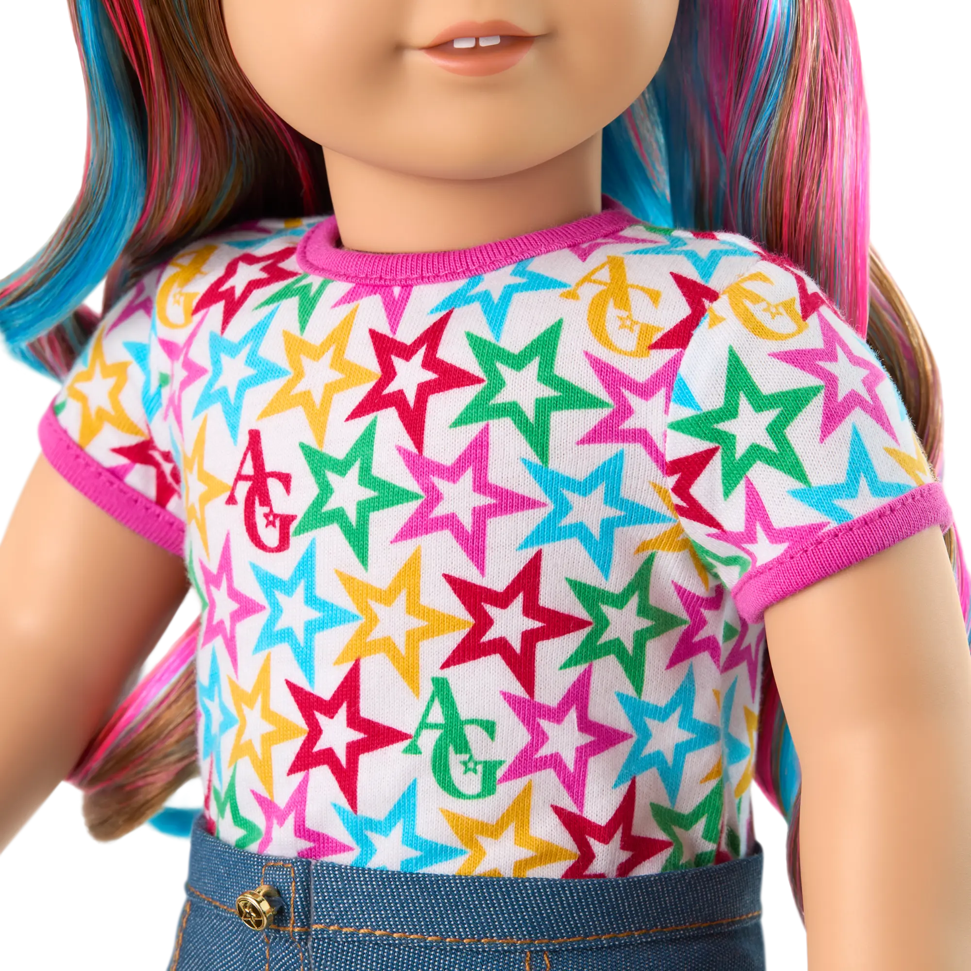 Truly Me 18-Inch Doll #101, Puppy, Mini Backpack & Accessories Ag Star Squad Bundle - Image 6