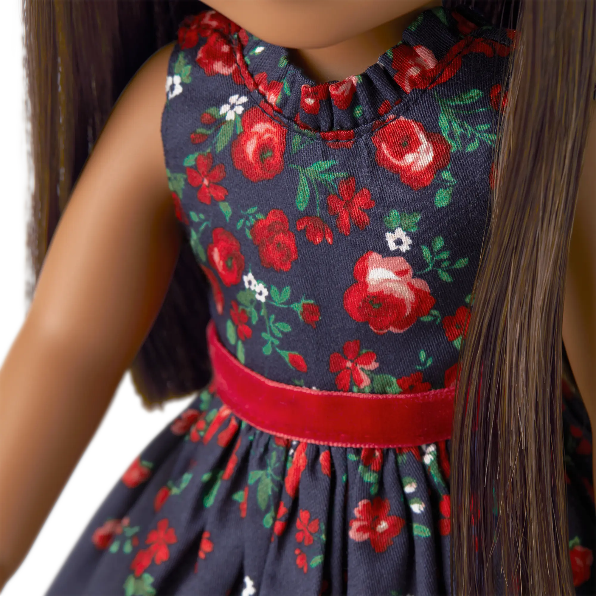 American Girl X Janie And Jack Wrapped In Roses Party Dress For Welliewishers Dolls - Image 12