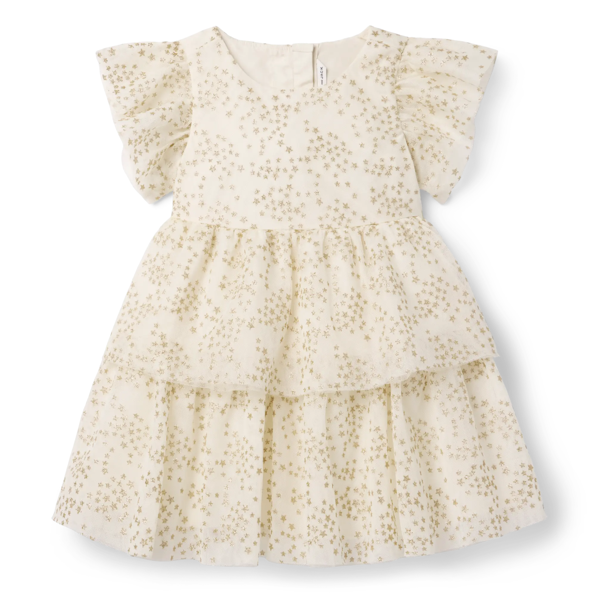 American Girl X Janie And Jack Sparkly Cream Celebration Dress For Little Girls & Bitty Baby Dolls - Image 13