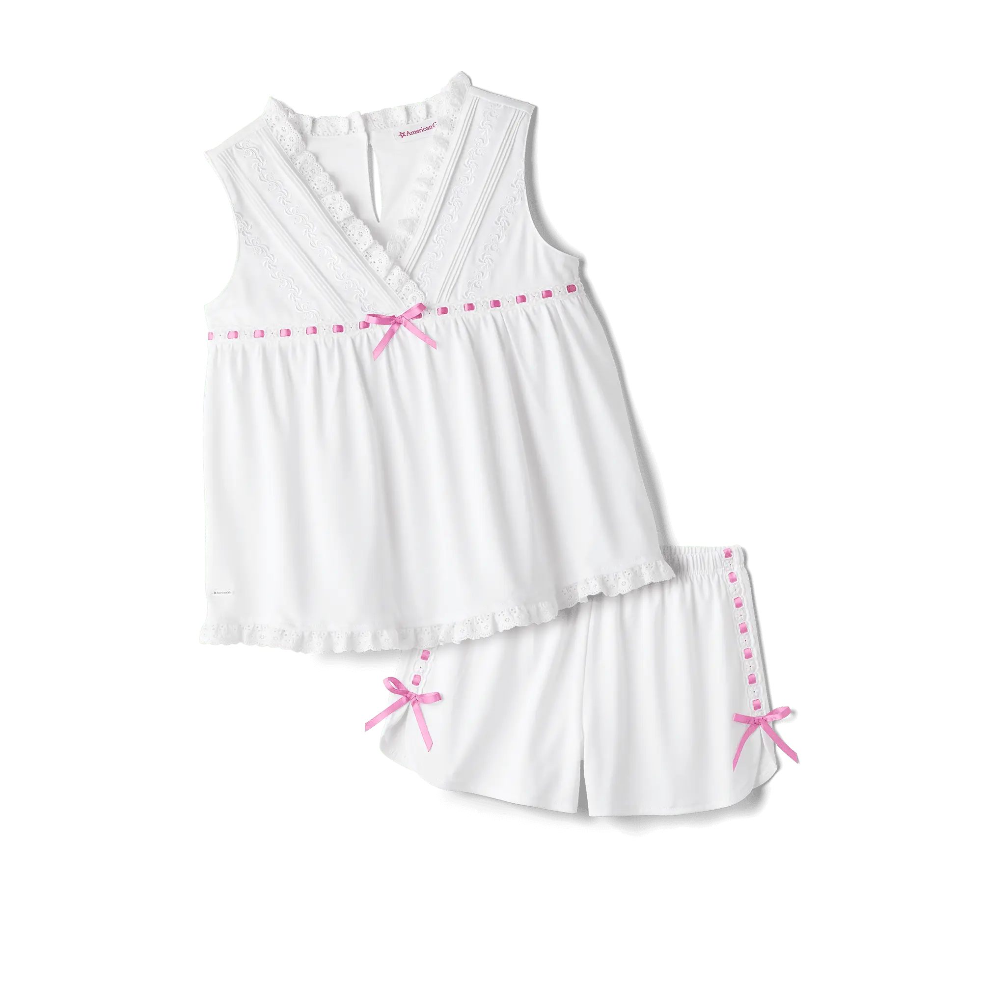 Ribbon & Lace Pajamas For Girls (Historical Characters) - Image 3
