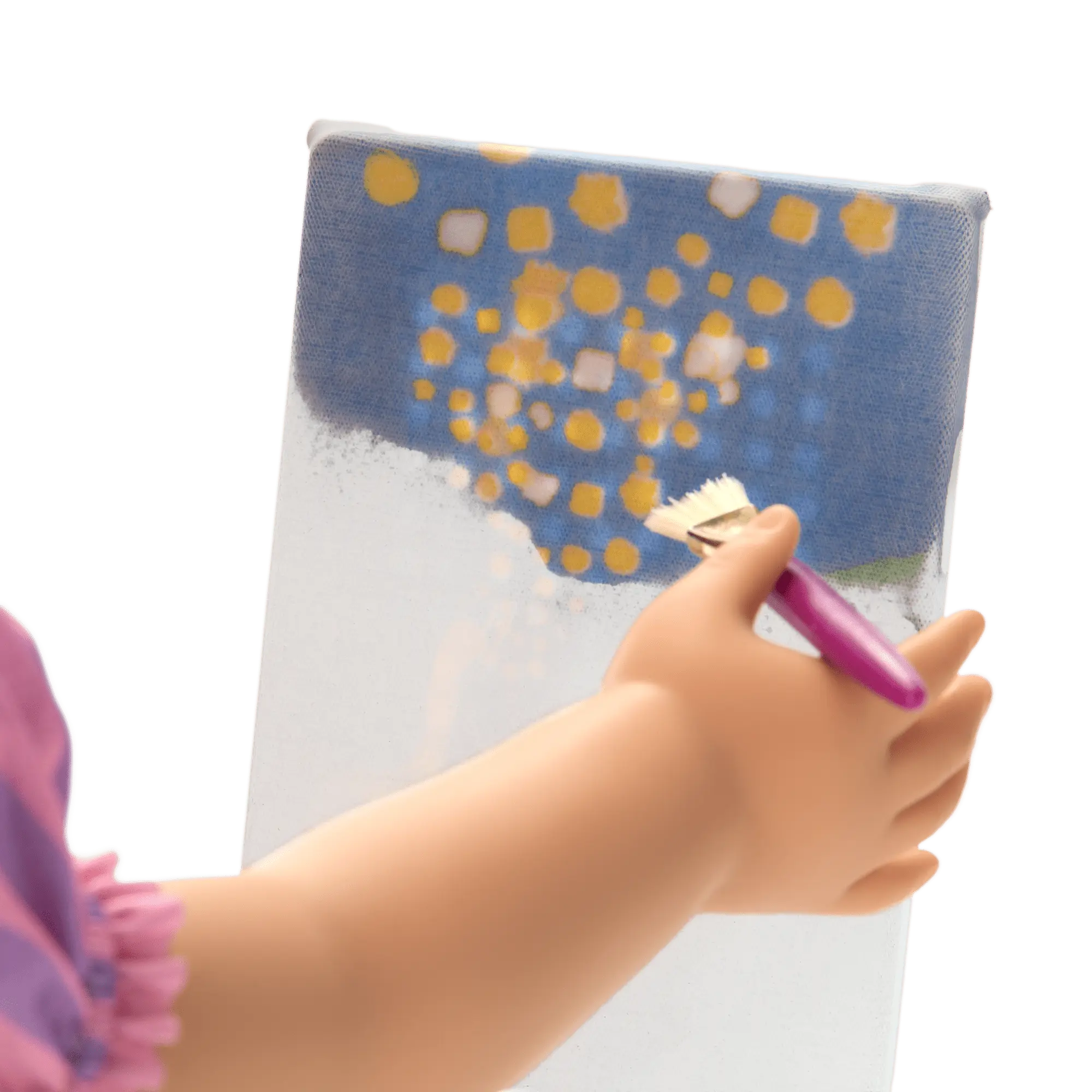 American Girl Disney Princess Rapunzel Painting Accessories & Pascal For 18-Inch Dolls - Image 9