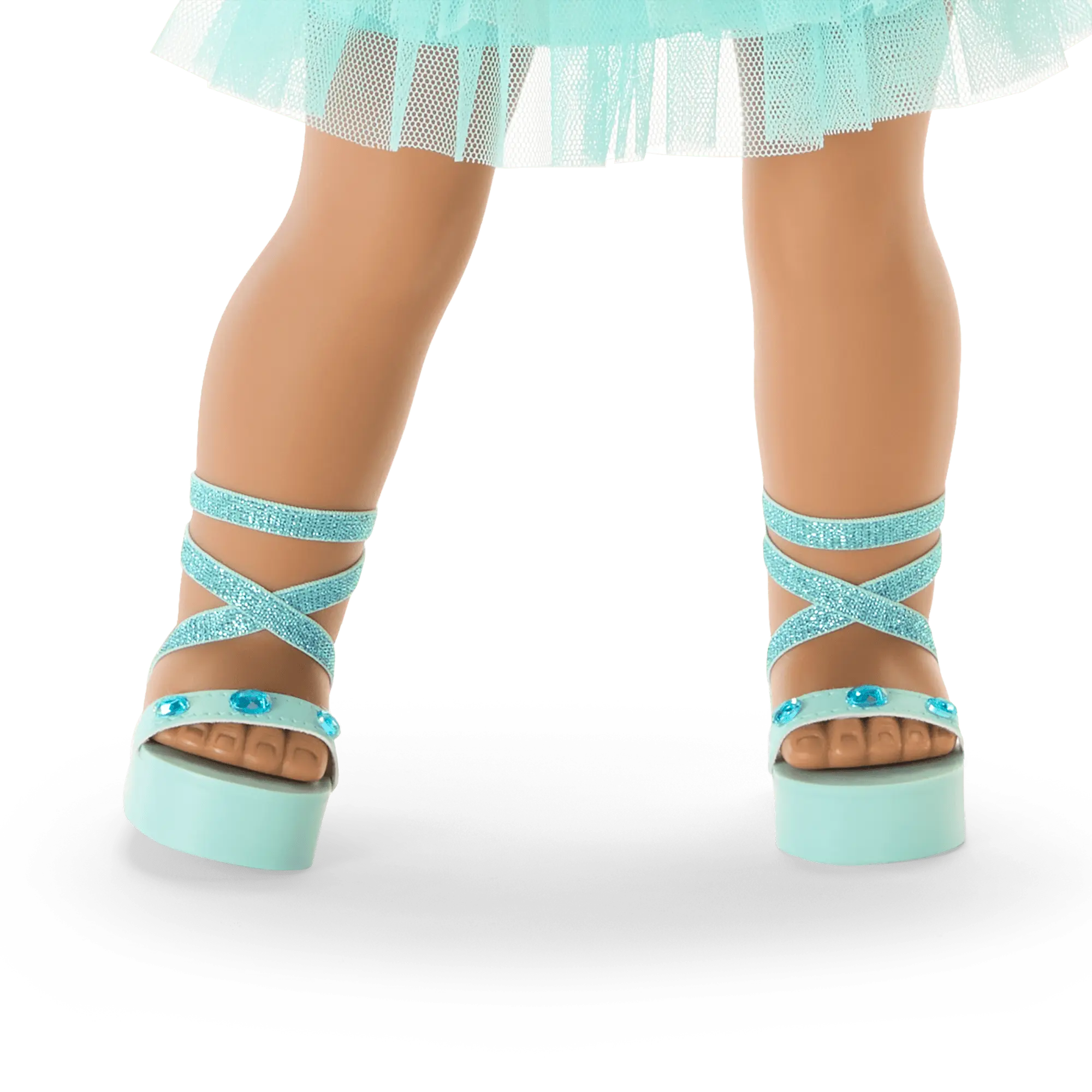 March Gleaming Aquamarine Outfit For 18-Inch Dolls - Image 6