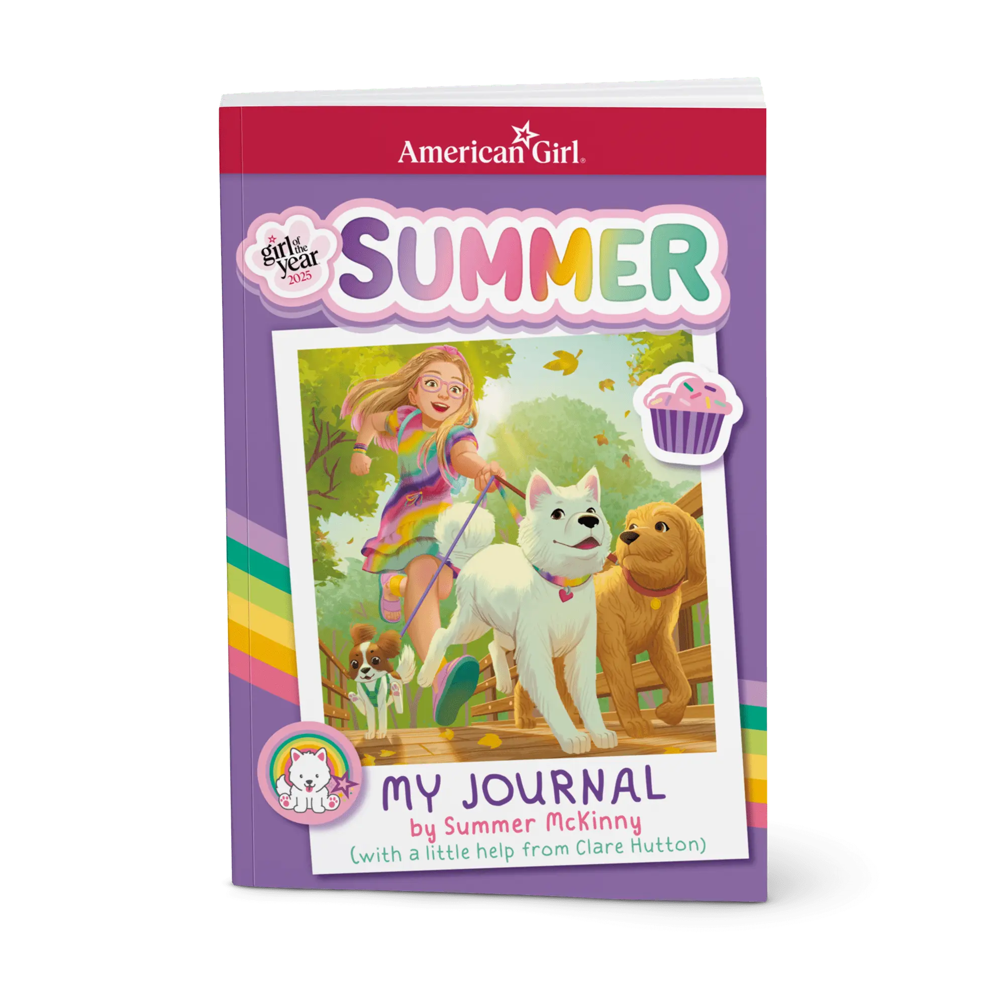 Summer's Rainbow Swirl Dress For Girls & 18-Inch Dolls + Summer Doll (Girl Of The Year 2025) - Image 7