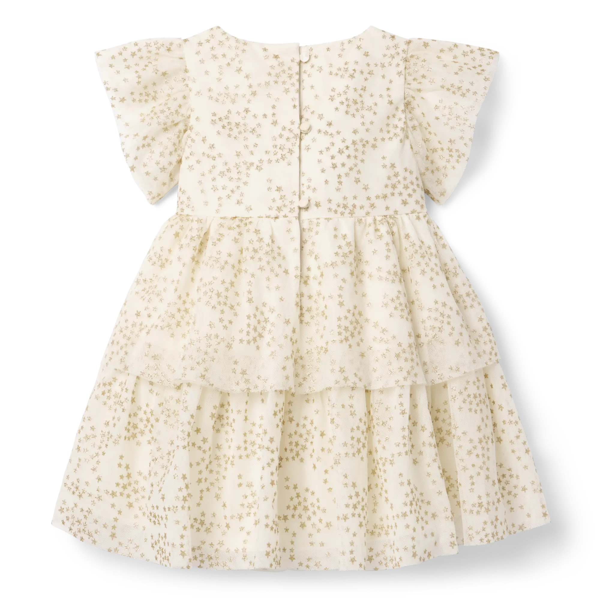 American Girl X Janie And Jack Sparkly Cream Celebration Dress For Little Girls & Bitty Baby Dolls - Image 12
