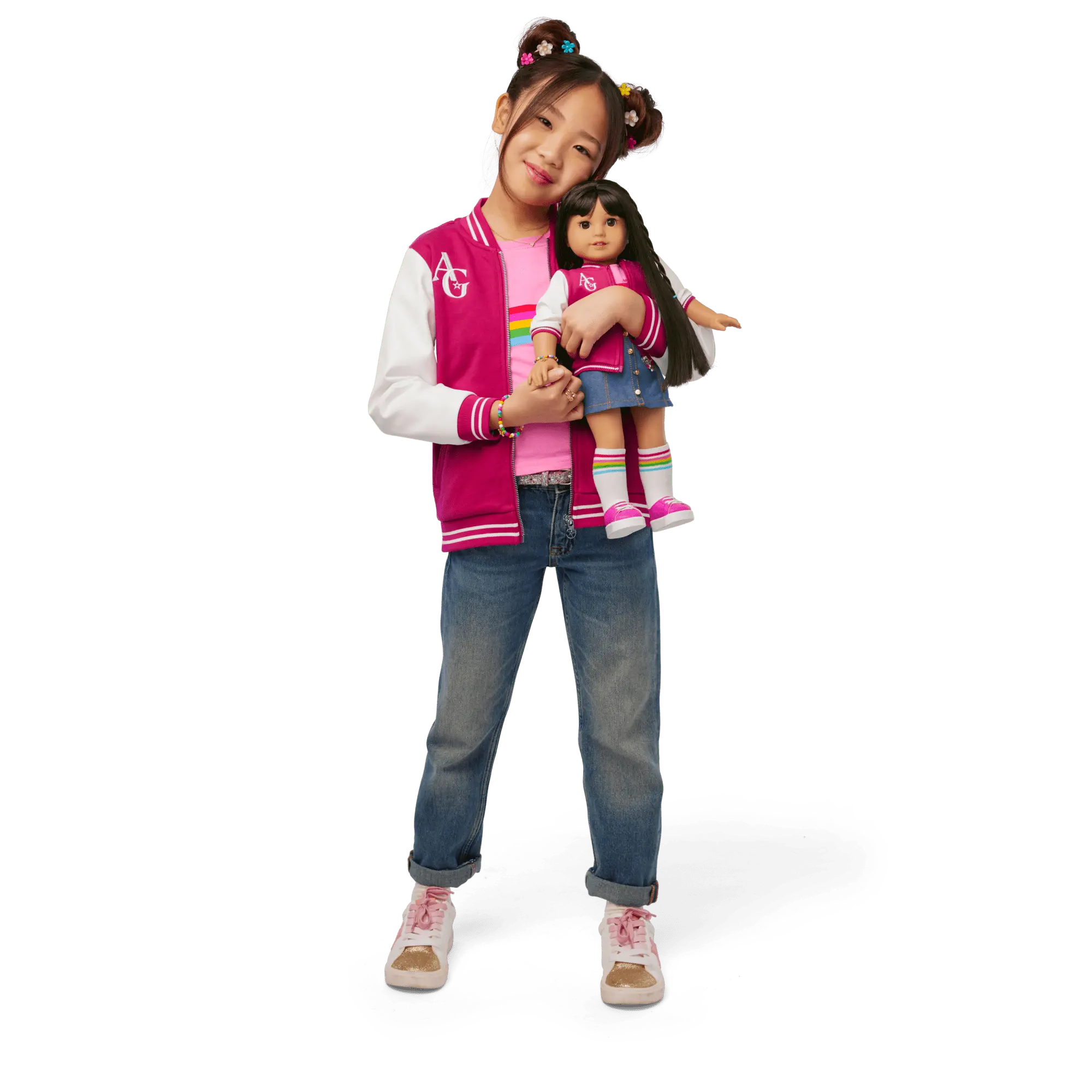 Ag Star Squad Varsity Jacket For Girls - Image 18