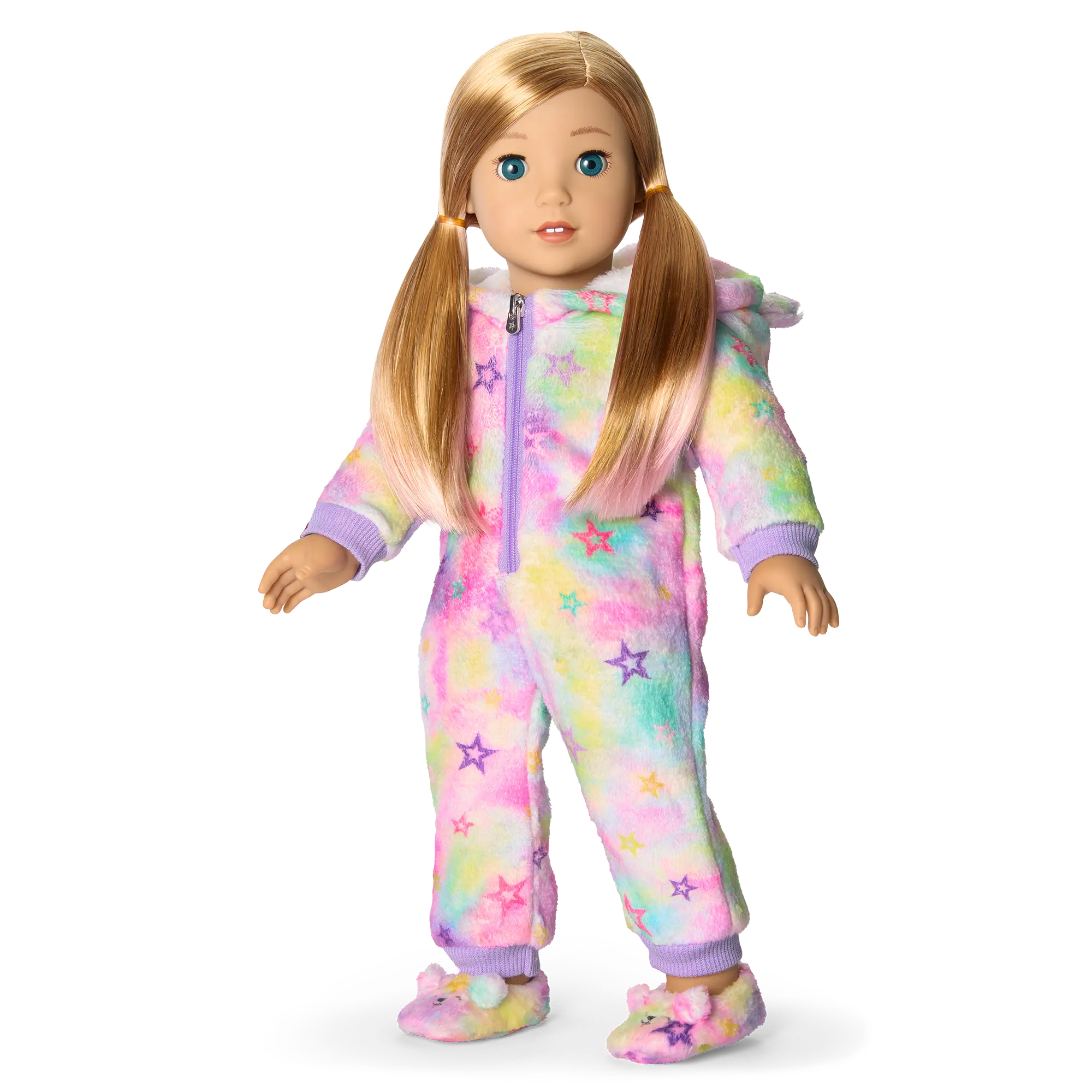Summer's Stars & Snuggles Pajamas For Girls & 18-Inch Dolls (Girl Of The Year 2025) - Image 3