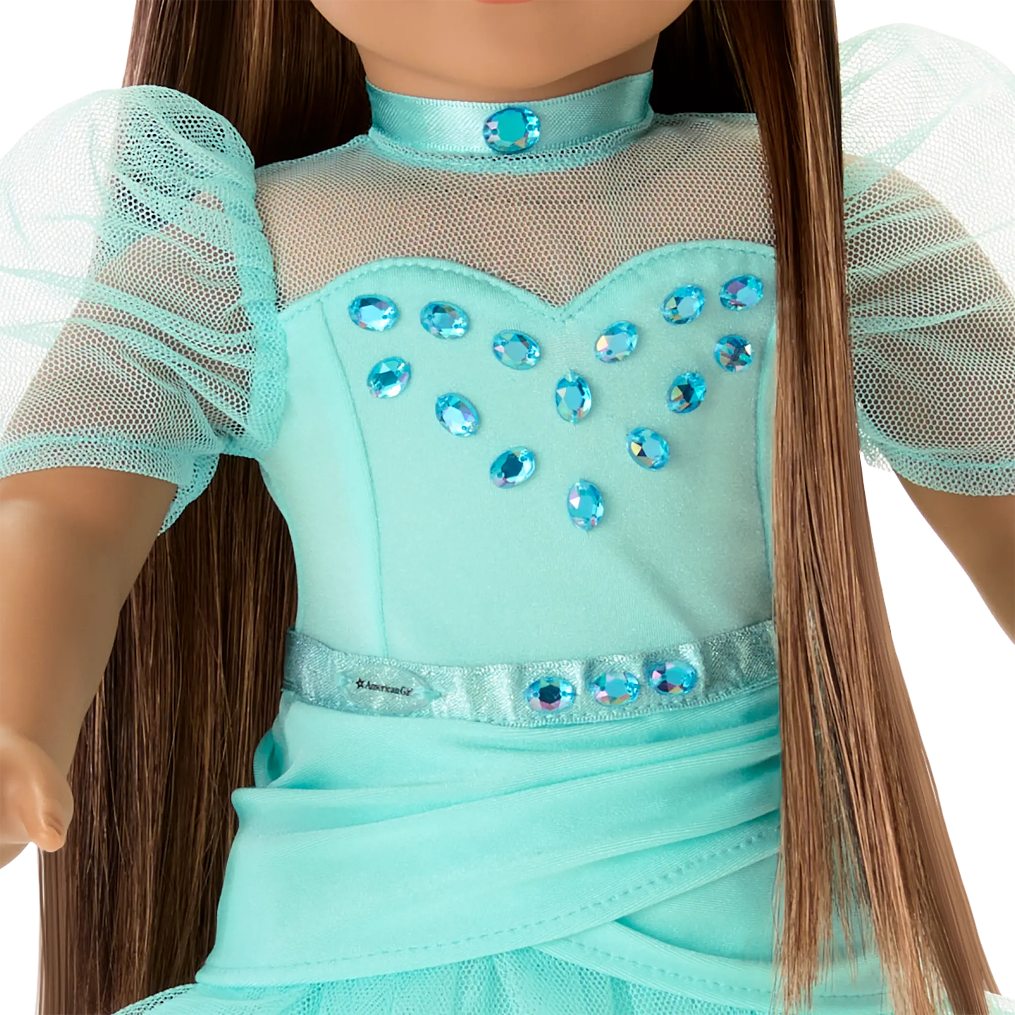 March Gleaming Aquamarine Outfit For 18-Inch Dolls - Image 5