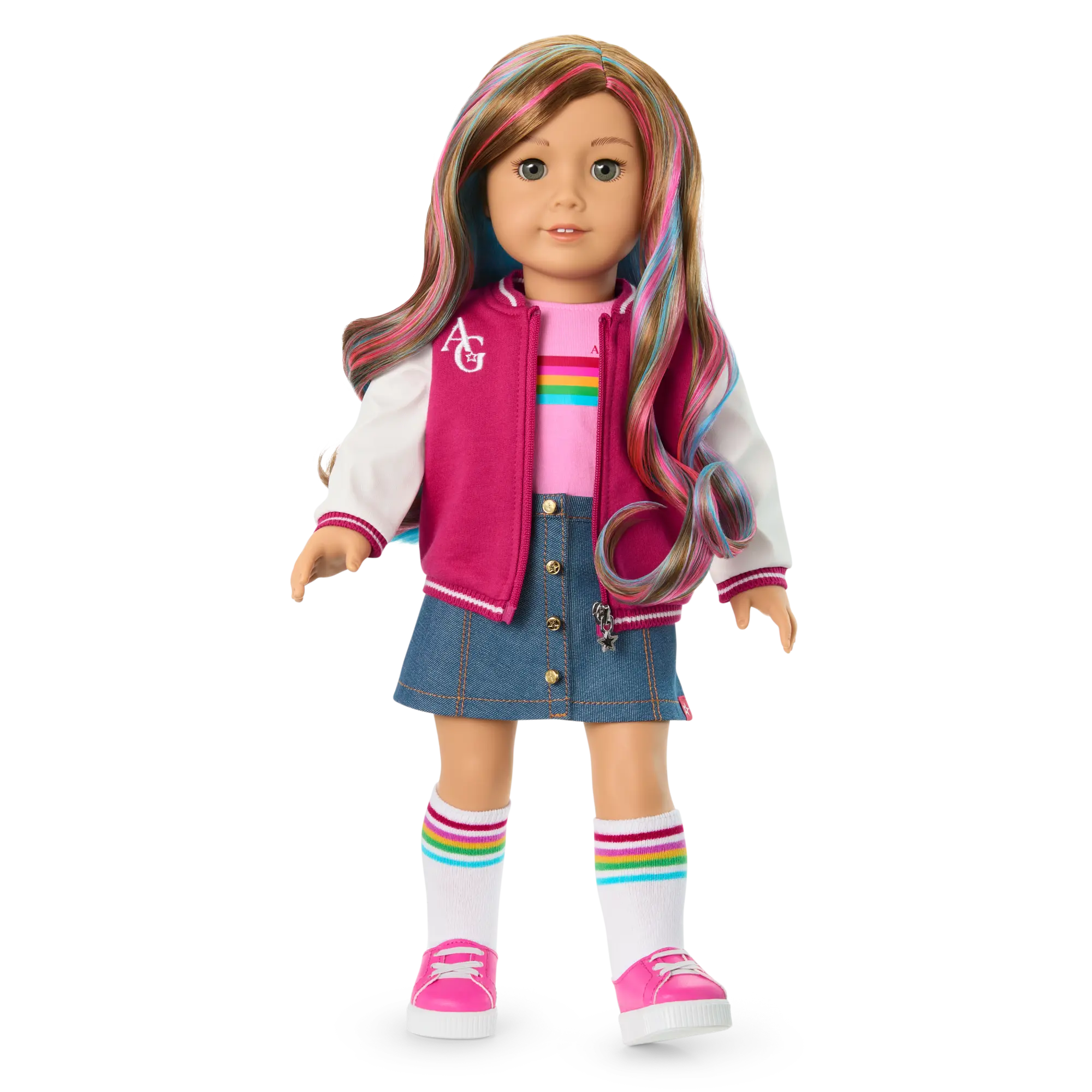 Truly Me 18-Inch Doll #101, Puppy, Mini Backpack & Accessories Ag Star Squad Bundle - Image 14