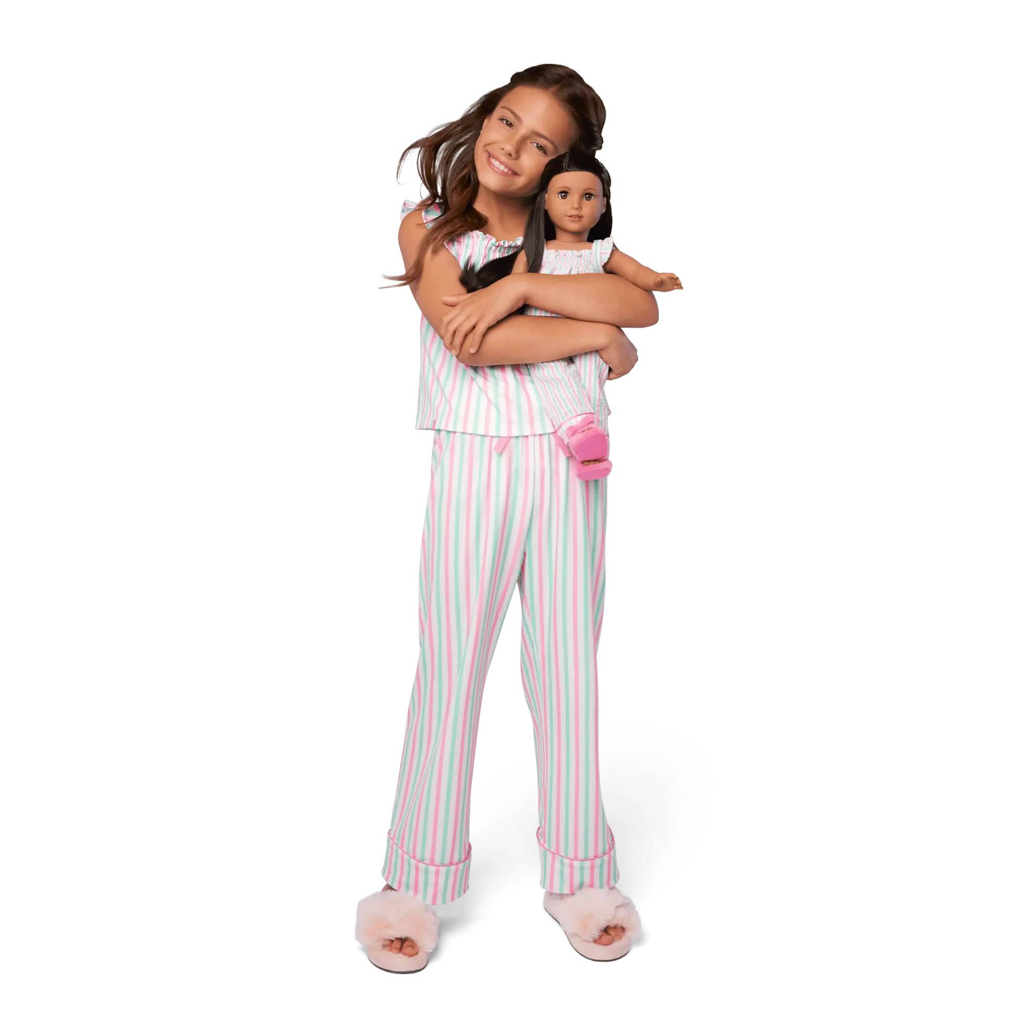 Raquel's Coastal Stripes Pajamas For Girls (Girl Of The Year 2026) - Image 6