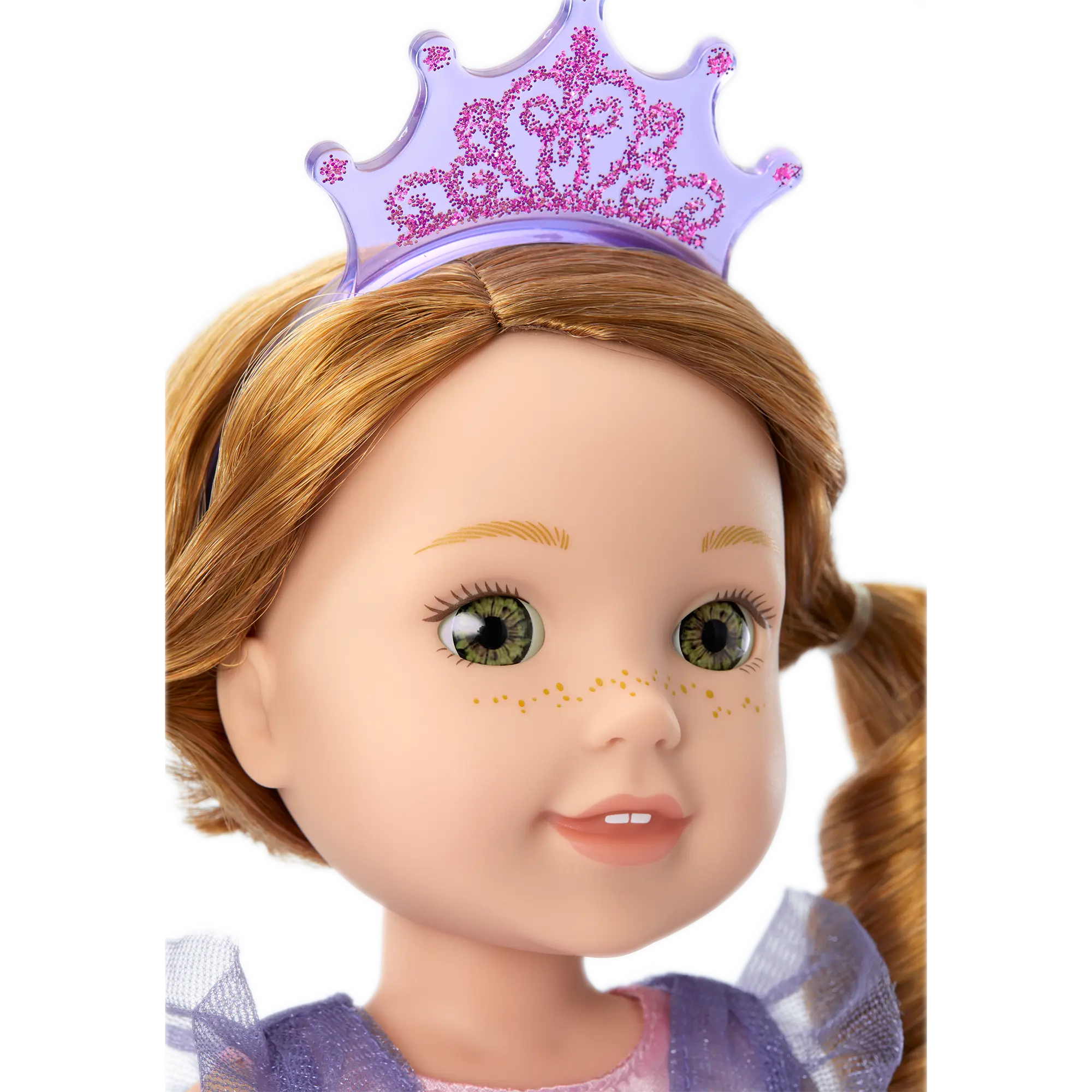 Royal Ruffles Nightie And Robe For Little Girls & Welliewishers Dolls - Image 13