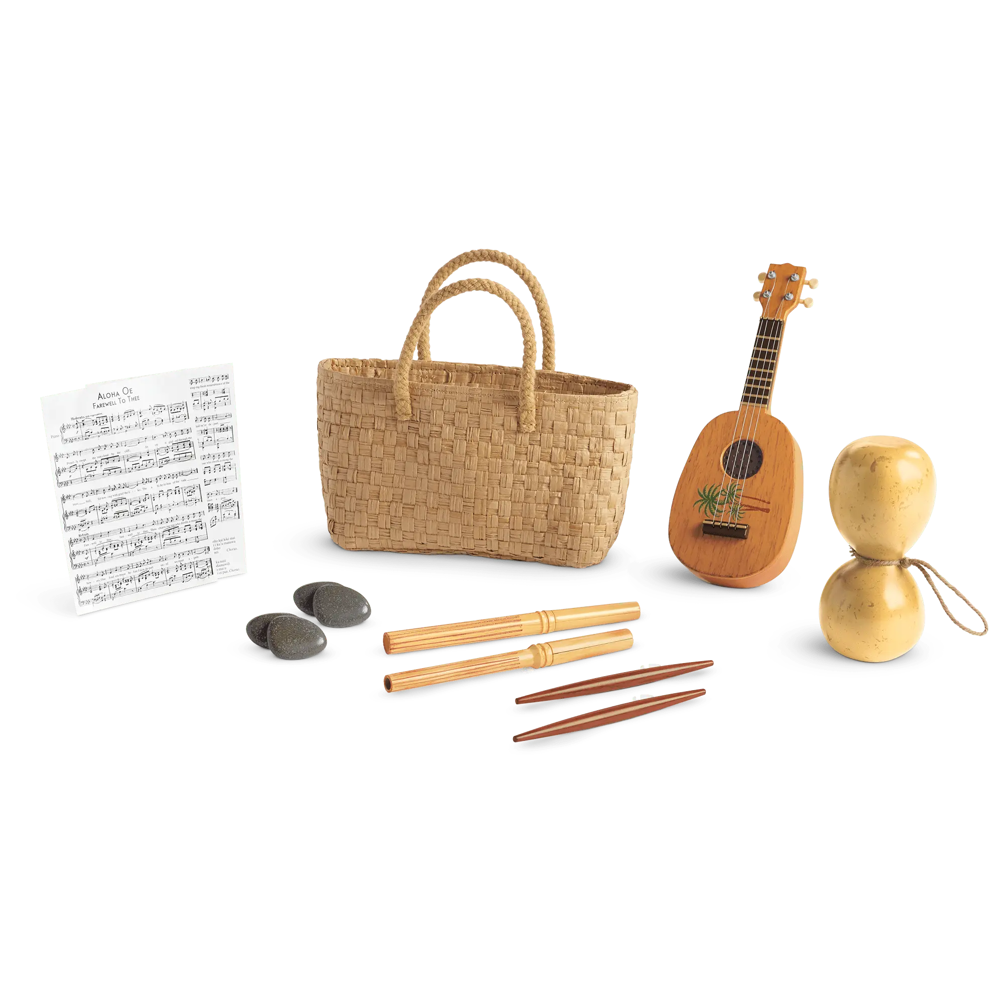 Nanea's Hula Implements For 18-Inch Dolls (Historical Characters) - Image 2