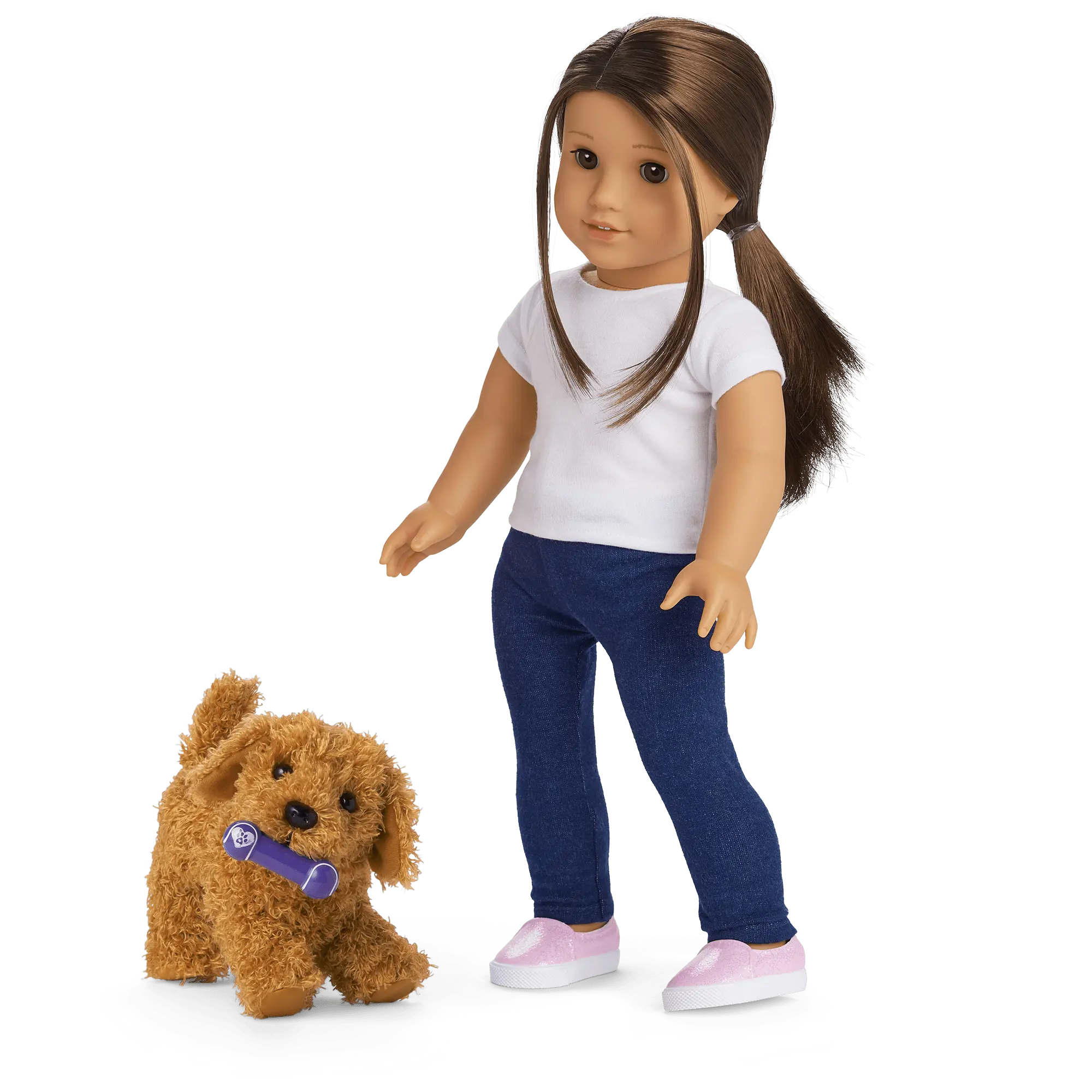 Daffodil Doodle Dog For 18-Inch Dolls & Fancy Pet Fashion Accessories - Image 5