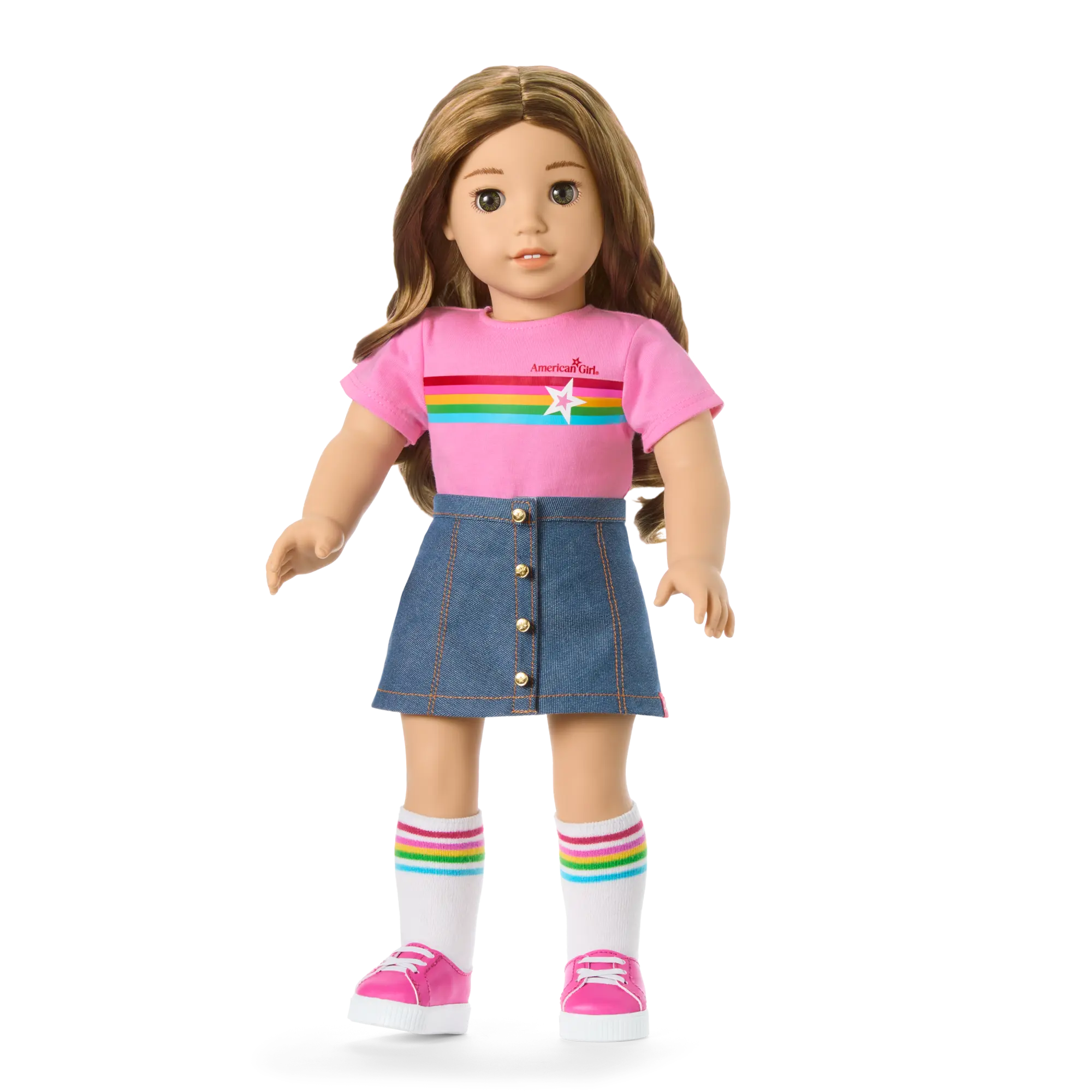 Truly Me 18-Inch Doll #118 With Curly Caramel Hair - Image 11