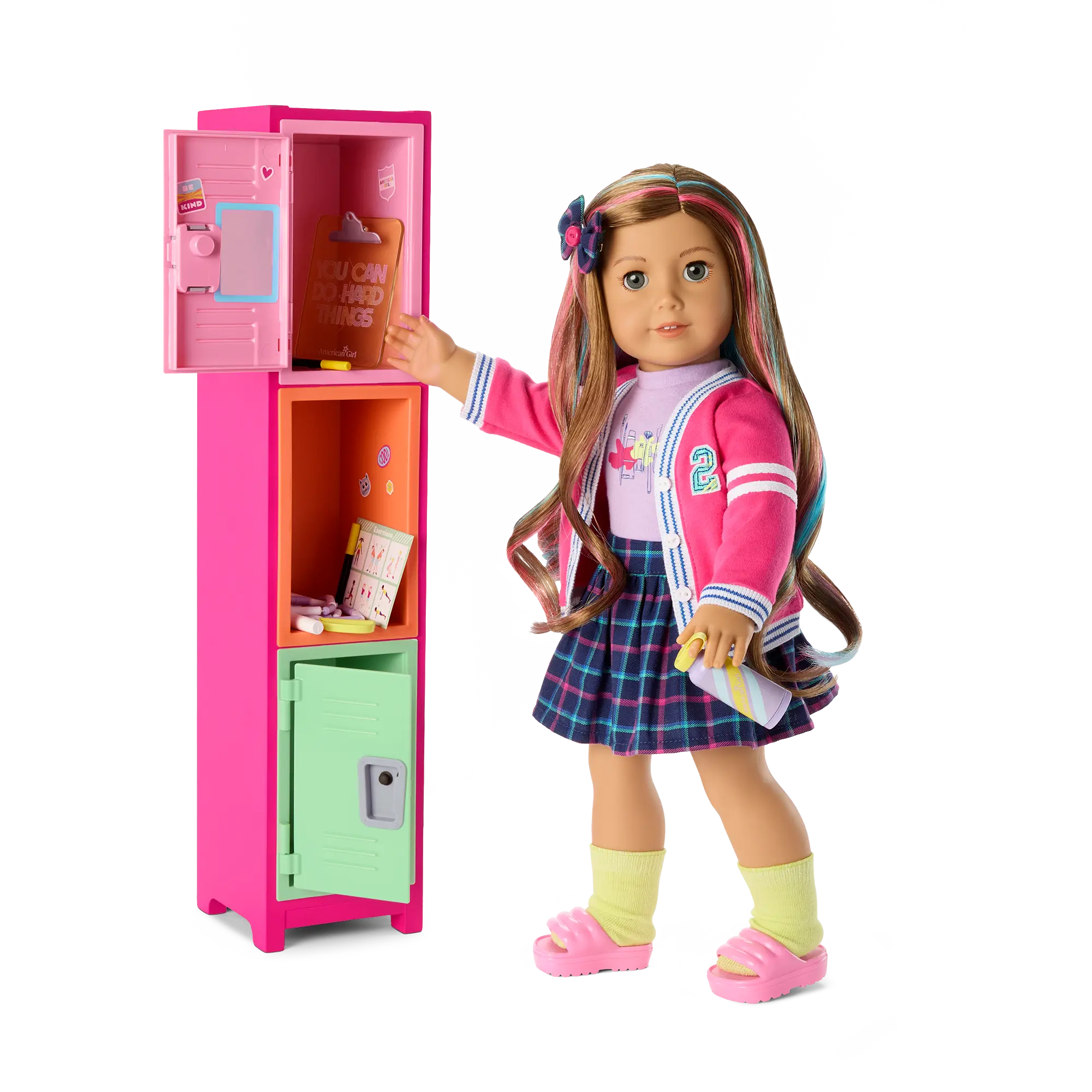 Colorful Cubbies Locker Set For 18-Inch Dolls - Image 6